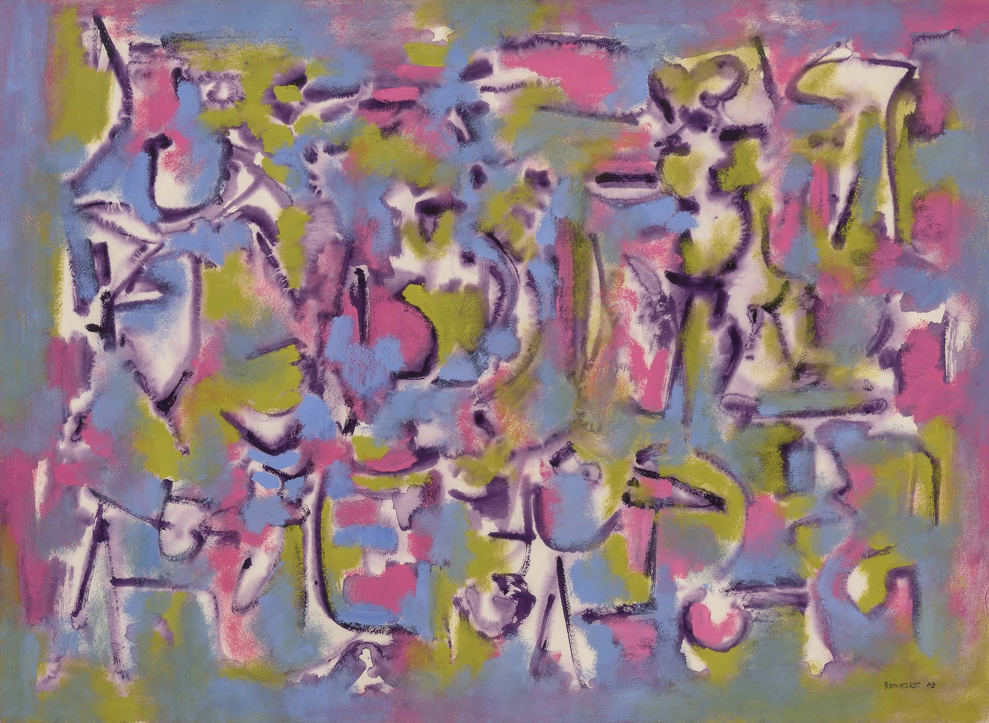 Lot image - Ad Reinhardt