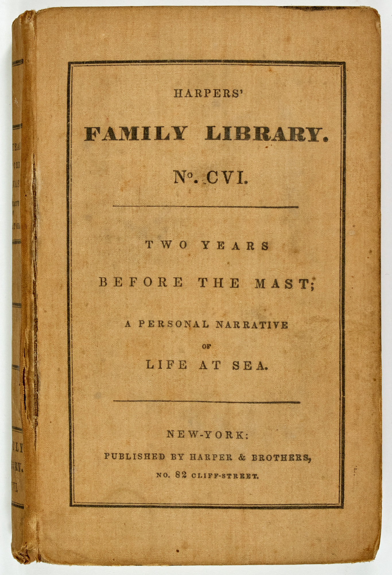 Lot image - DANA, RICHARD HENRY, Jr.  Two Years Before the Mast.