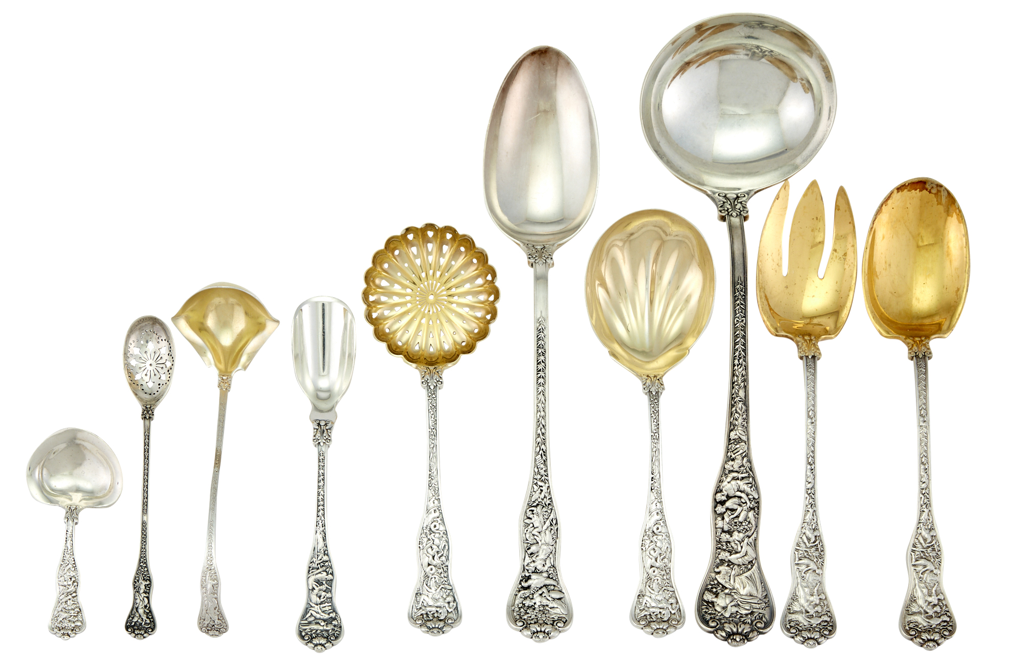 Lot image - Group of Tiffany & Co. Sterling Silver Olympian