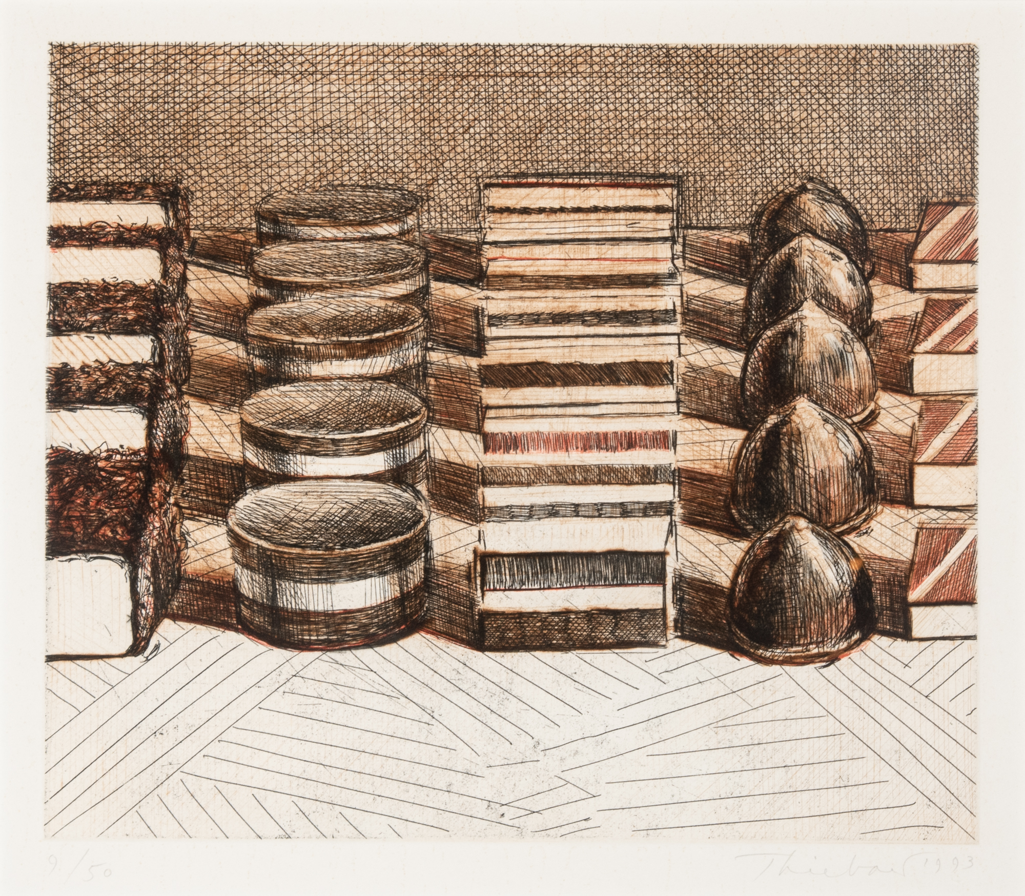 Lot image - Wayne Thiebaud (1920-2021)