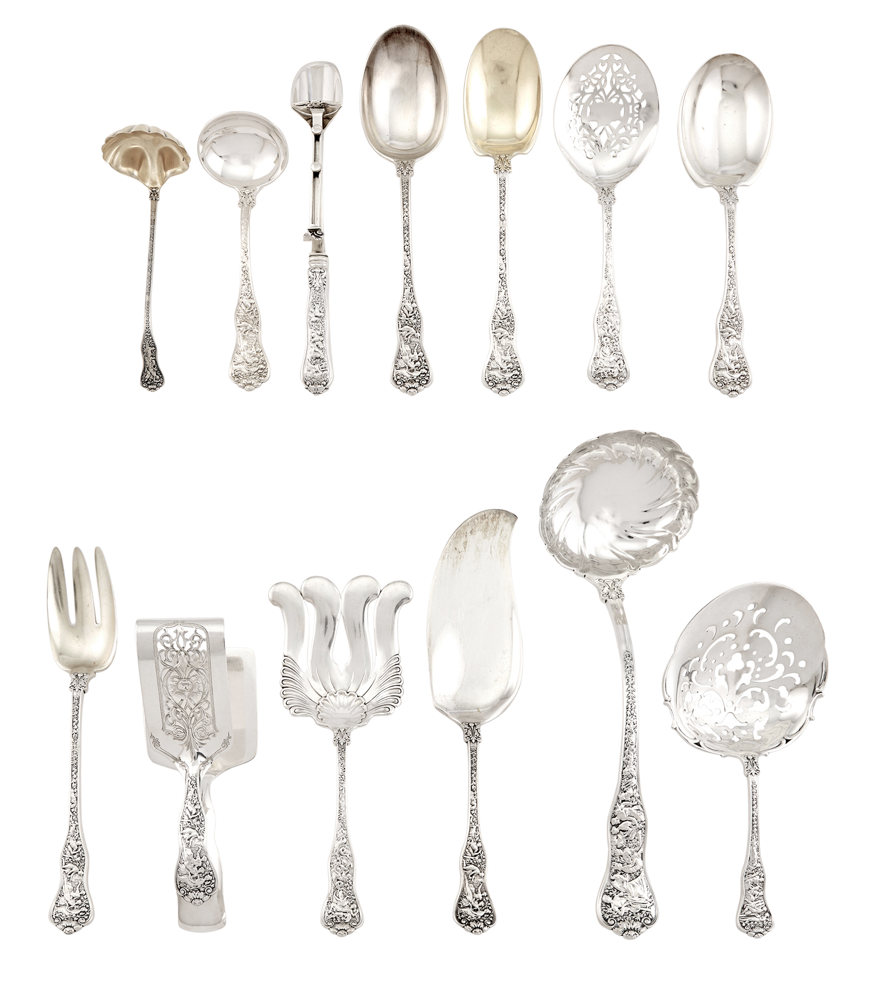 Lot image - Group of Tiffany & Co. Sterling Silver Olympian