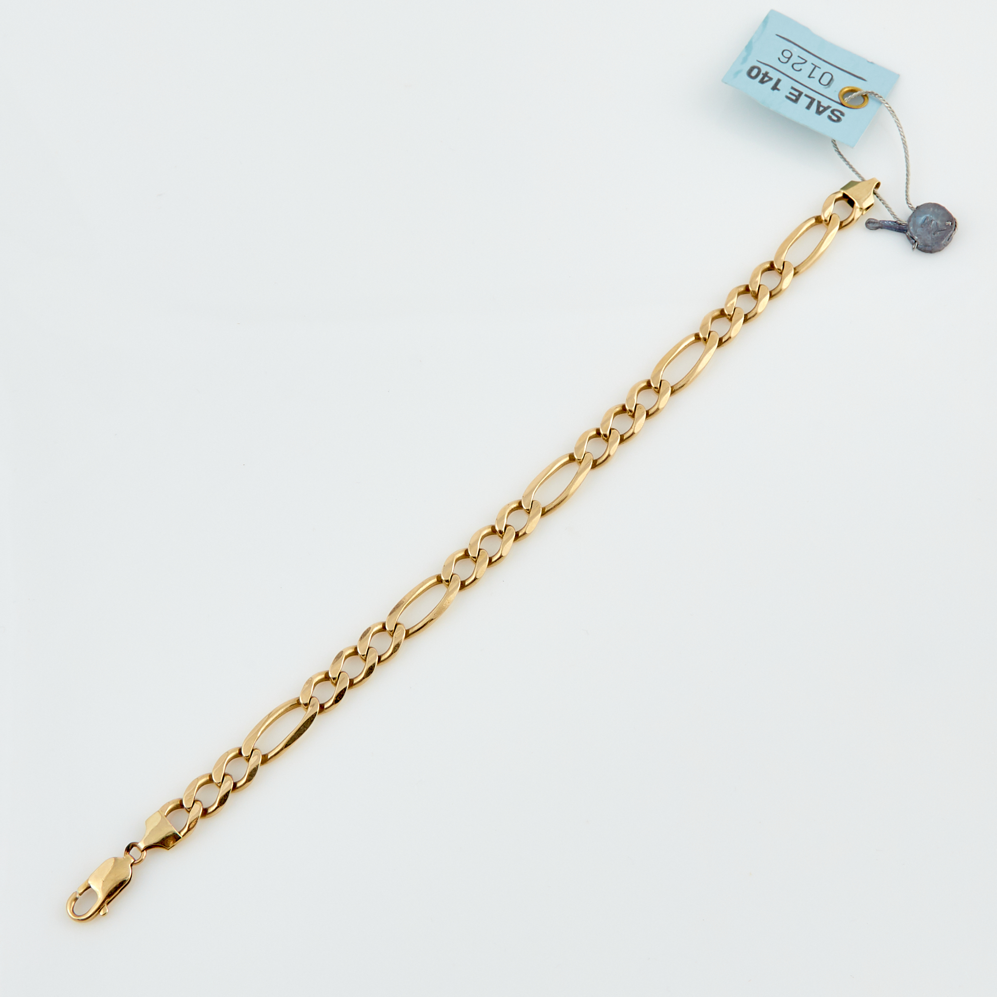 Lot image - Gold Flexible Bracelet, 14K 14 dwt.