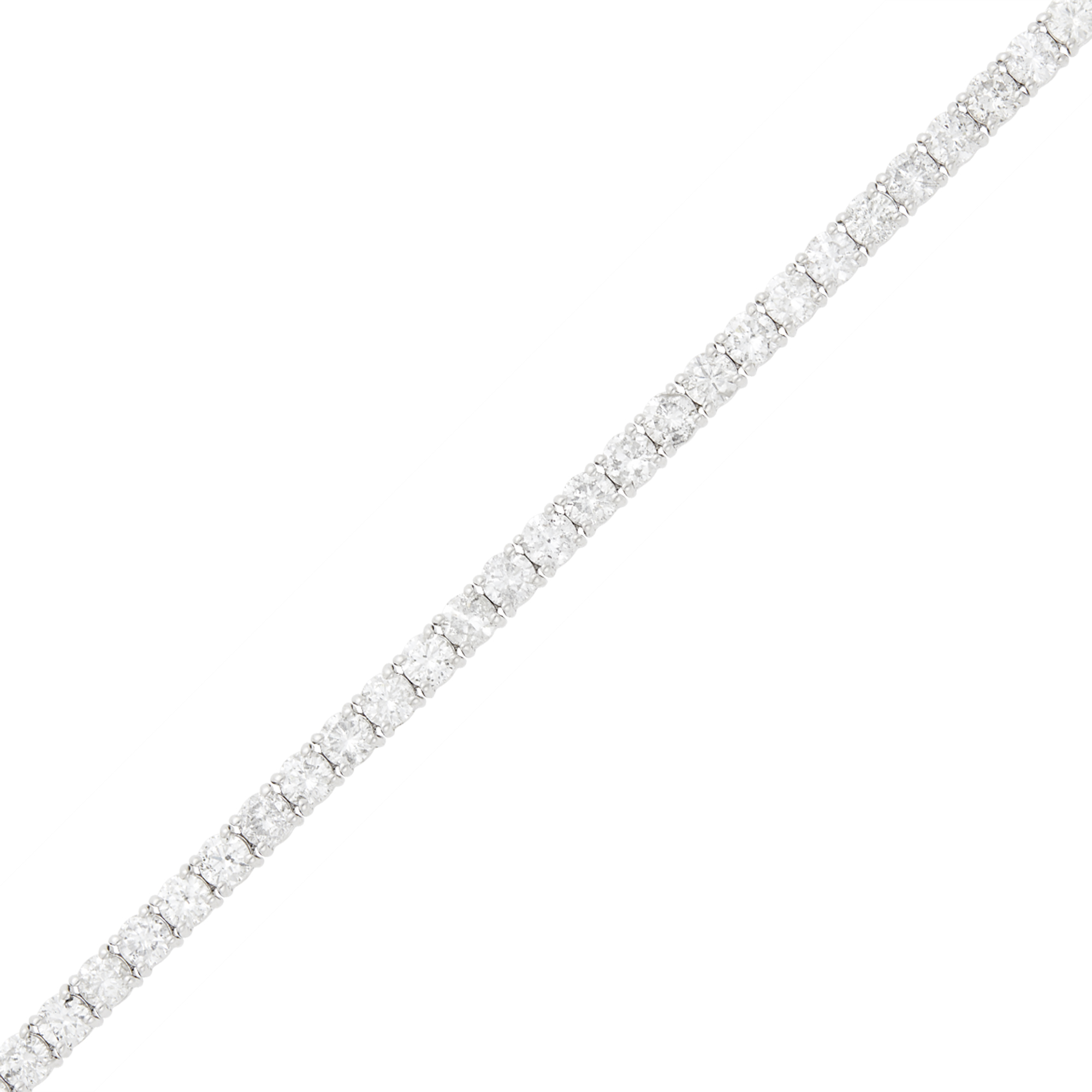 Lot image - White Gold and Diamond Bracelet