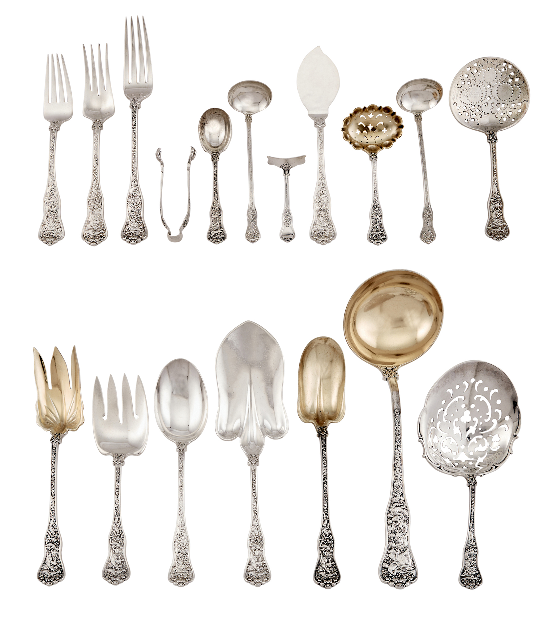 Lot image - Group of Tiffany & Co. Sterling Silver Olympian