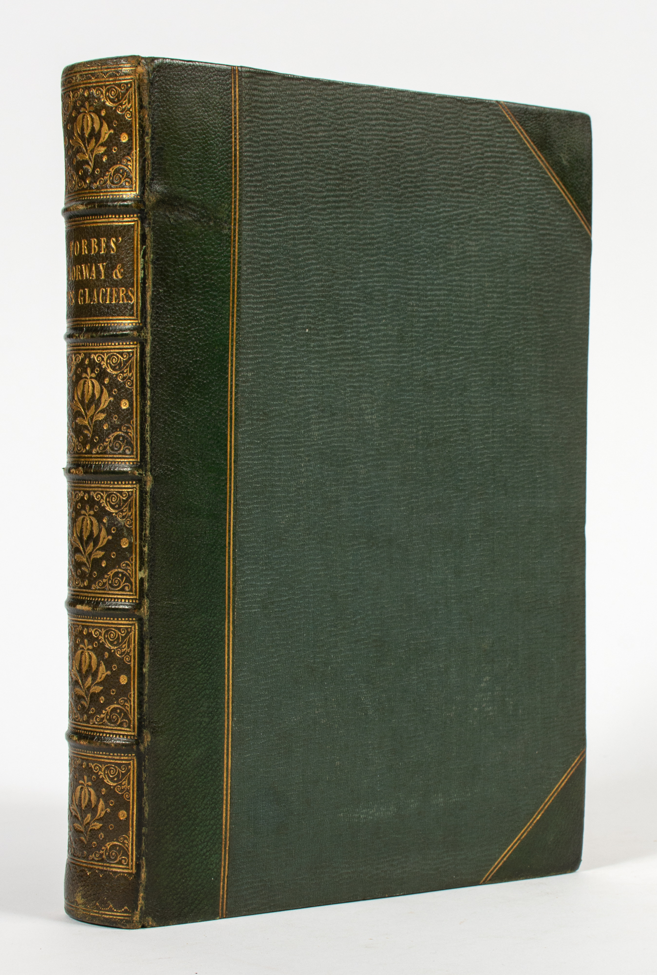 Lot image - FORBES, JAMES DAVID  Norway and Its Glaciers Visited in 1851; followed by Journals of Excursions in the High Alps of Dauphiné, Berne, and Savoy.