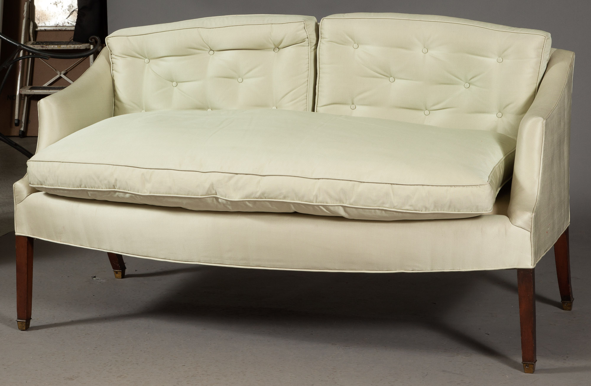 Lot image - George III Mahogany Settee