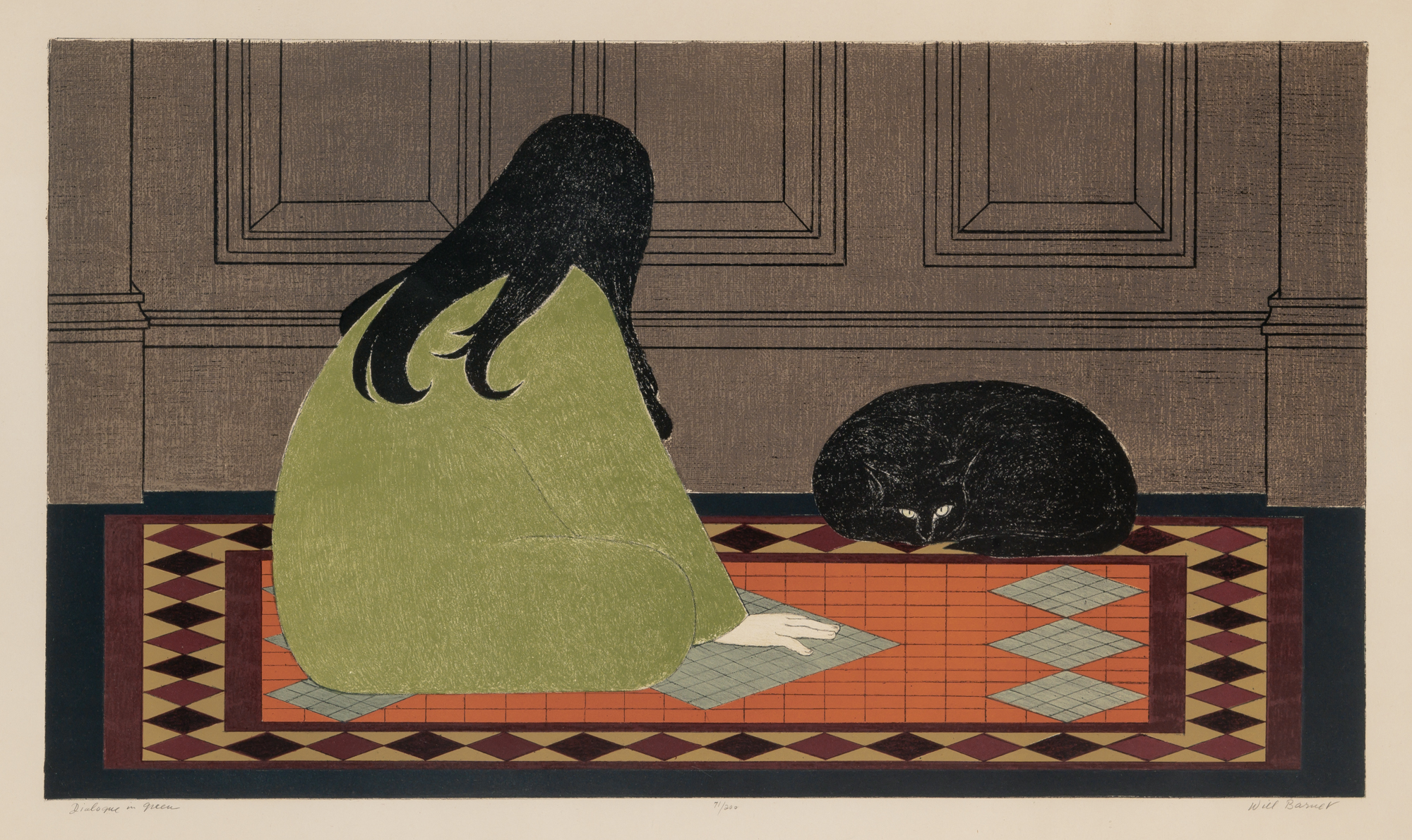 Lot image - Will Barnet (1911-2012)