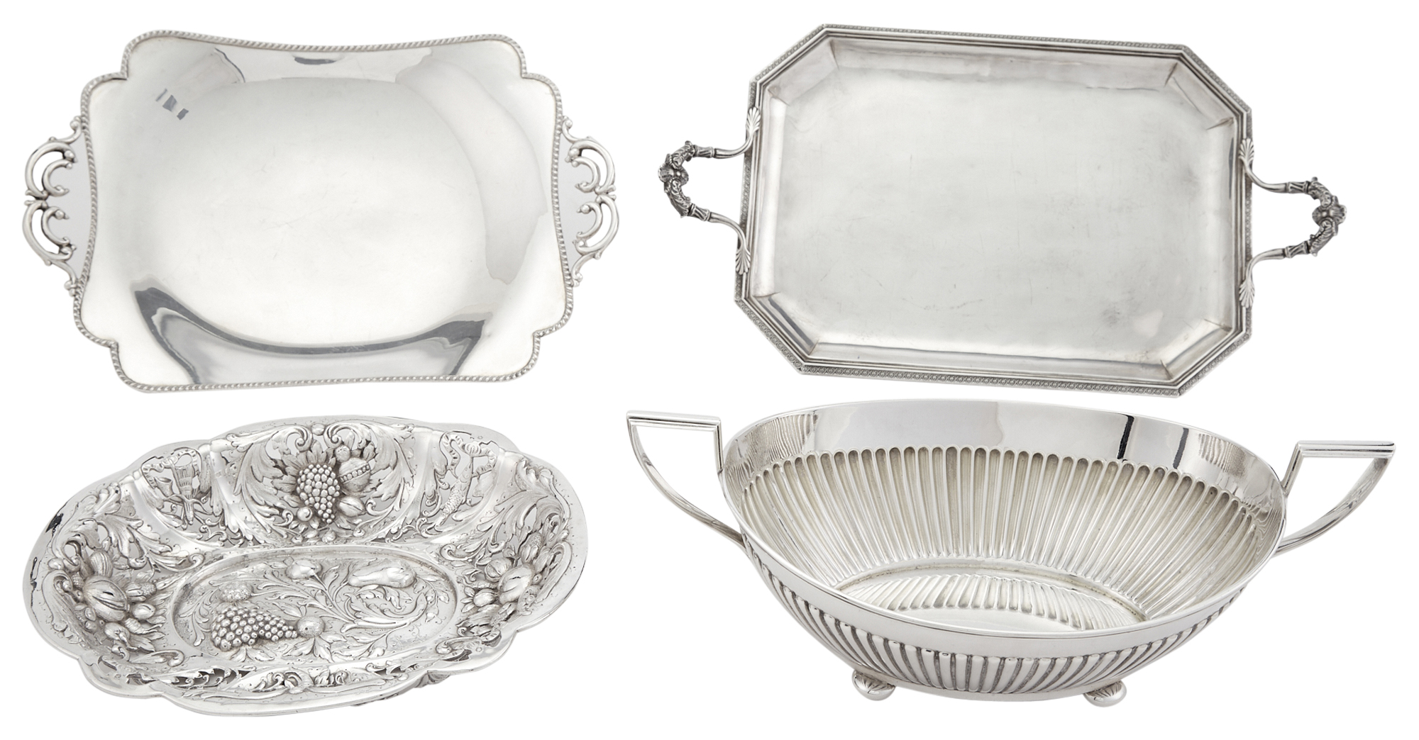 Lot image - Group of Silver Table Articles