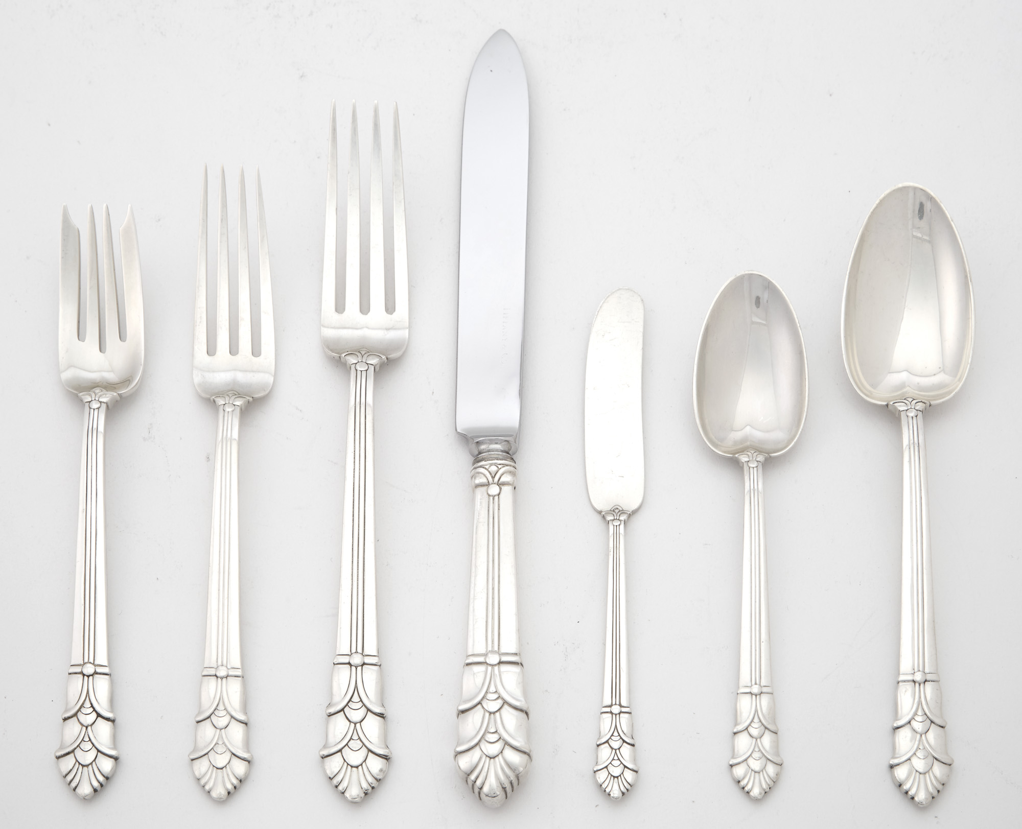 Lot image - Tiffany & Co. Sterling Silver Palmette