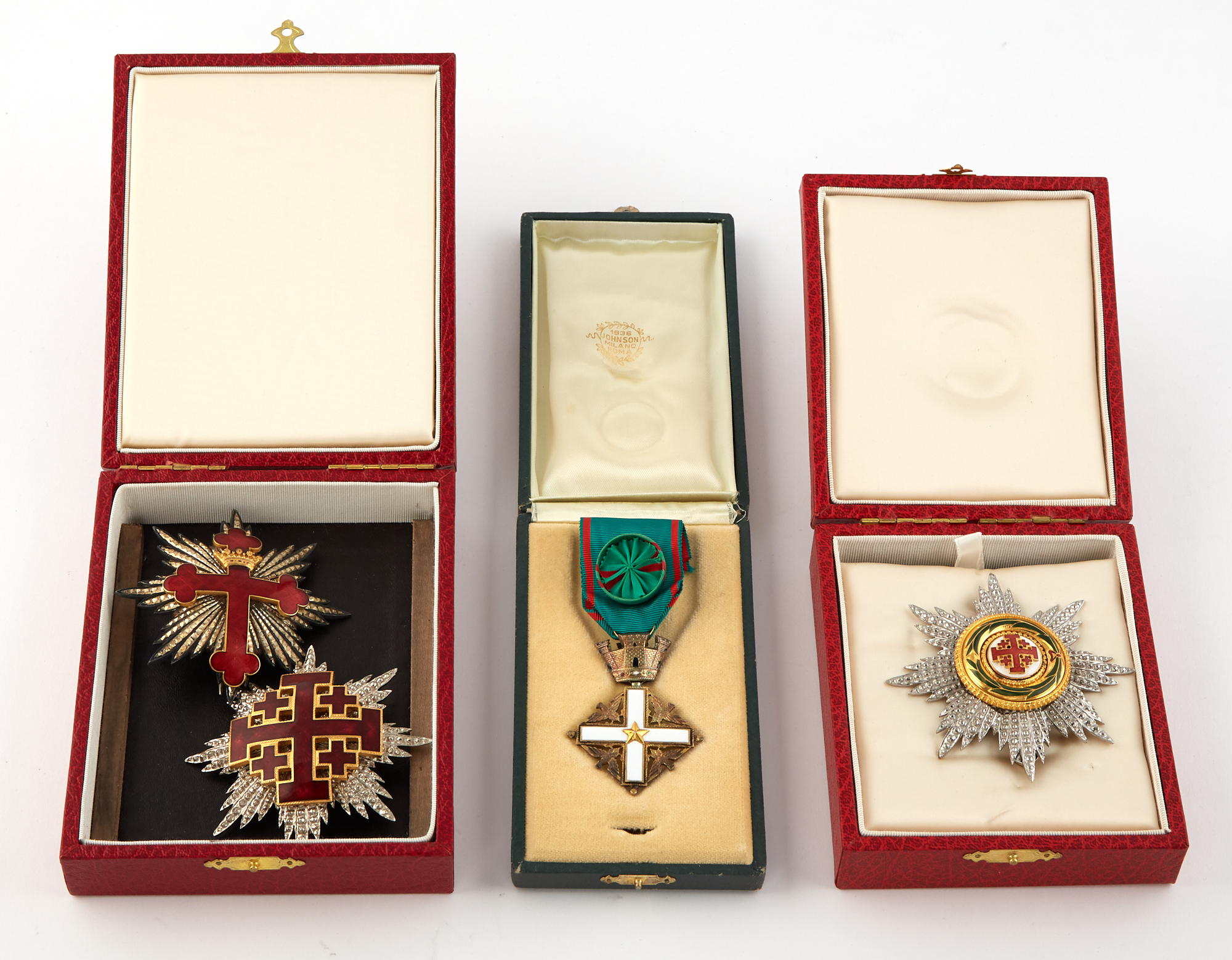 Lot image - Group of Four Medals