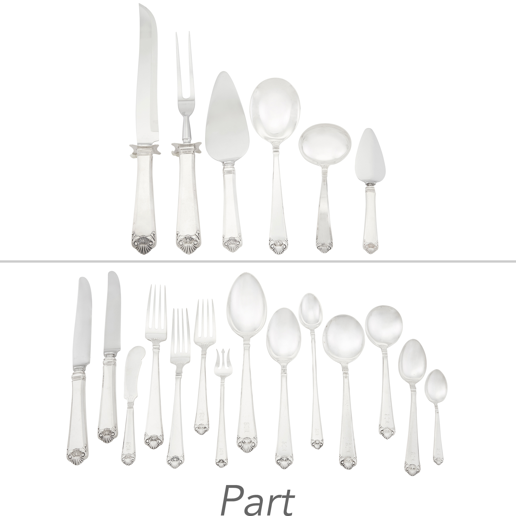 Lot image - Watson Co. Sterling Silver George II