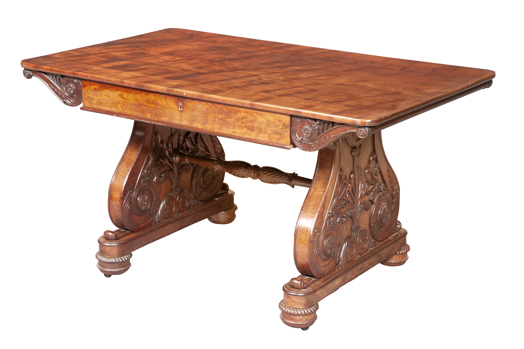 Lot image - George IV Mahogany Center Table
