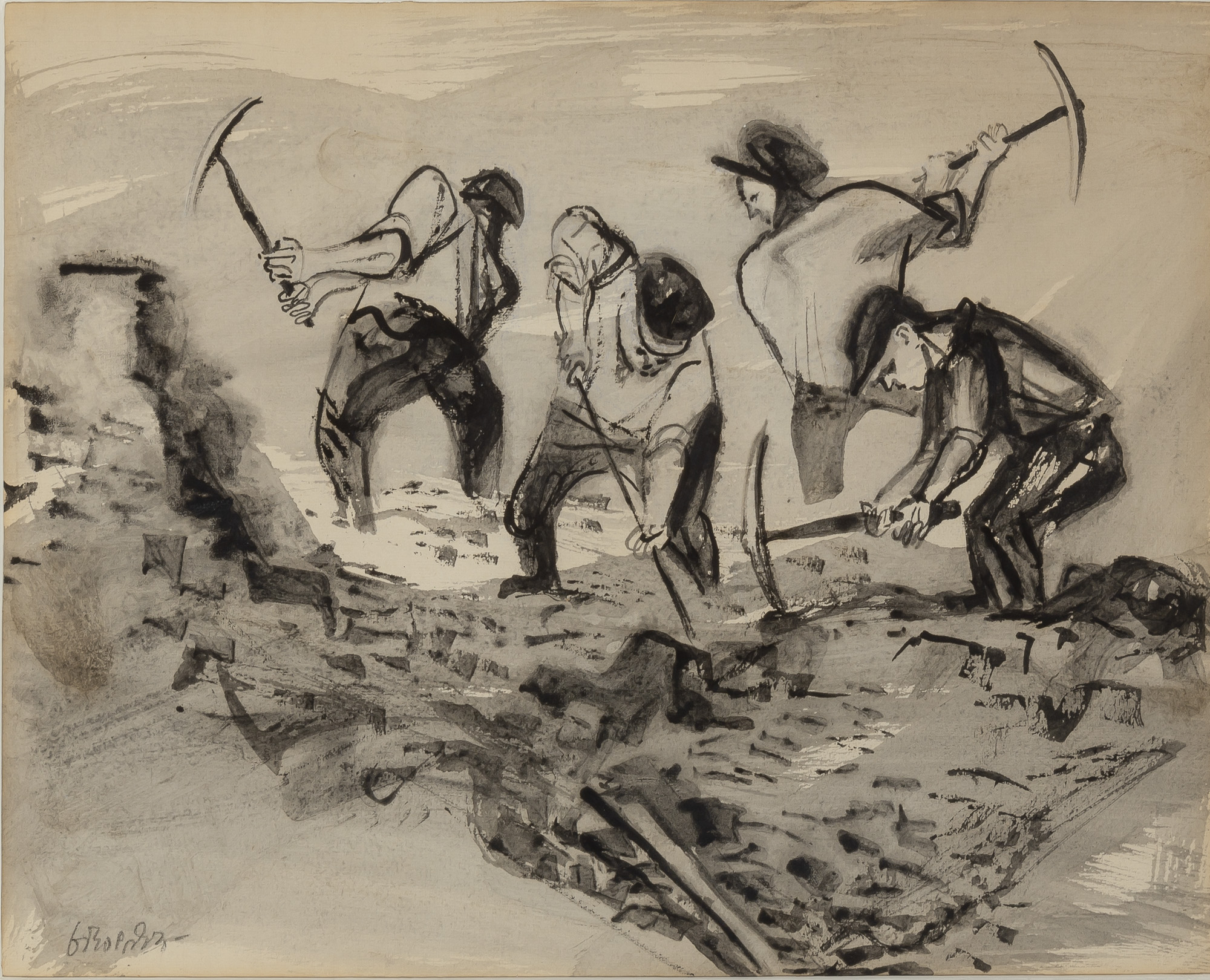 Lot image - William Gropper