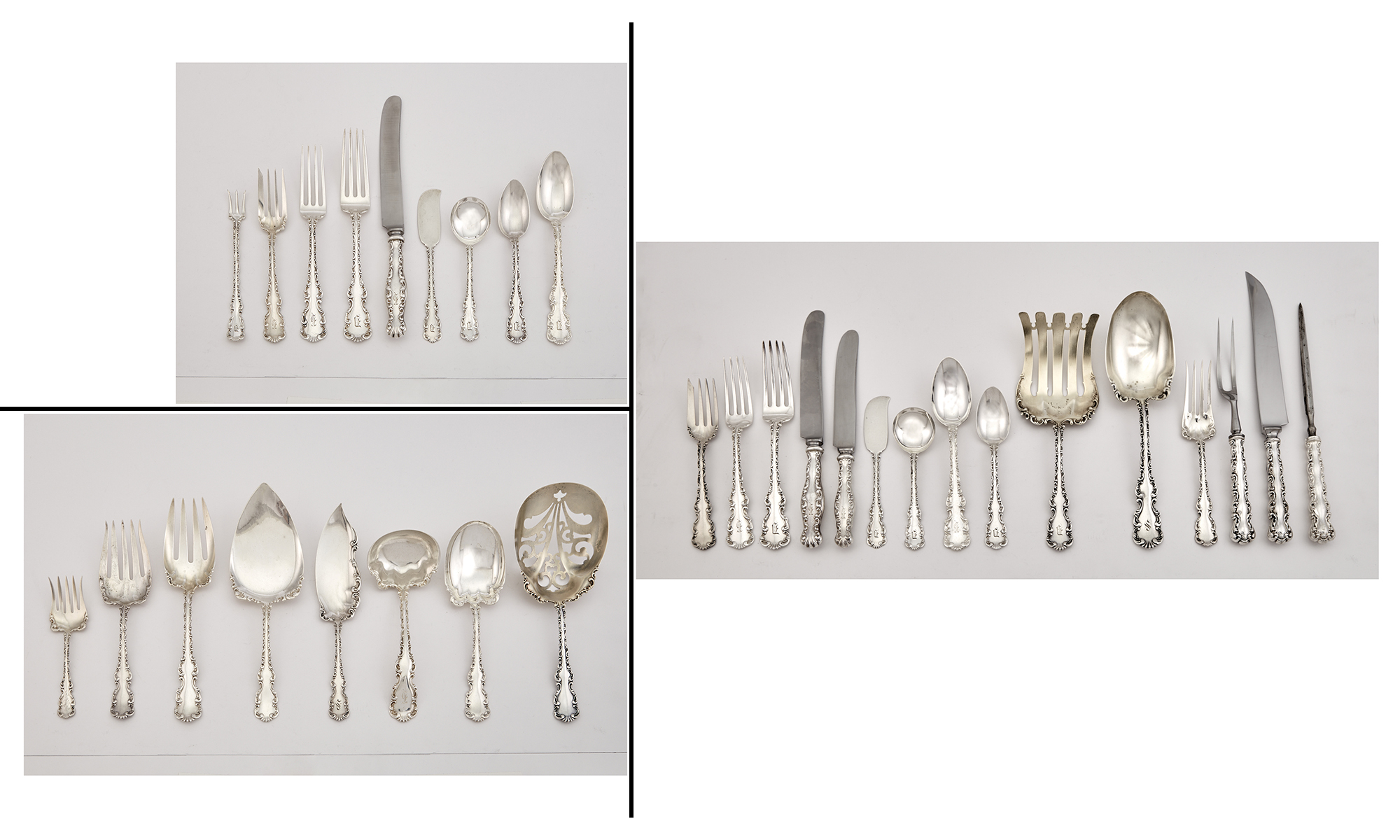 Lot image - Whiting Sterling Silver Louis XV