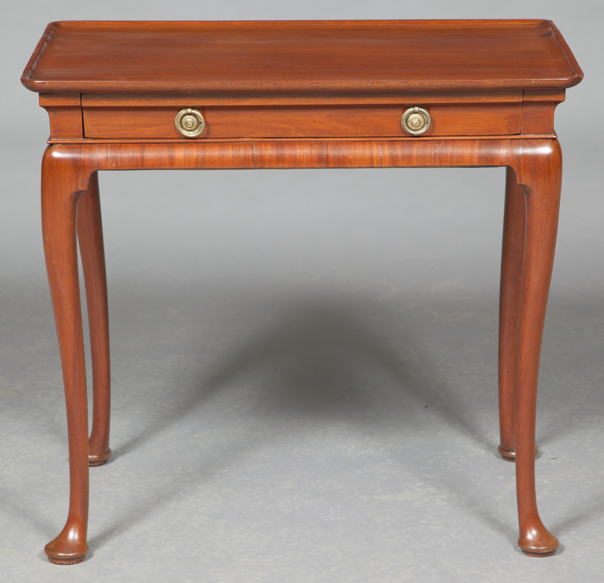 Lot image - George II Mahogany Tea Table