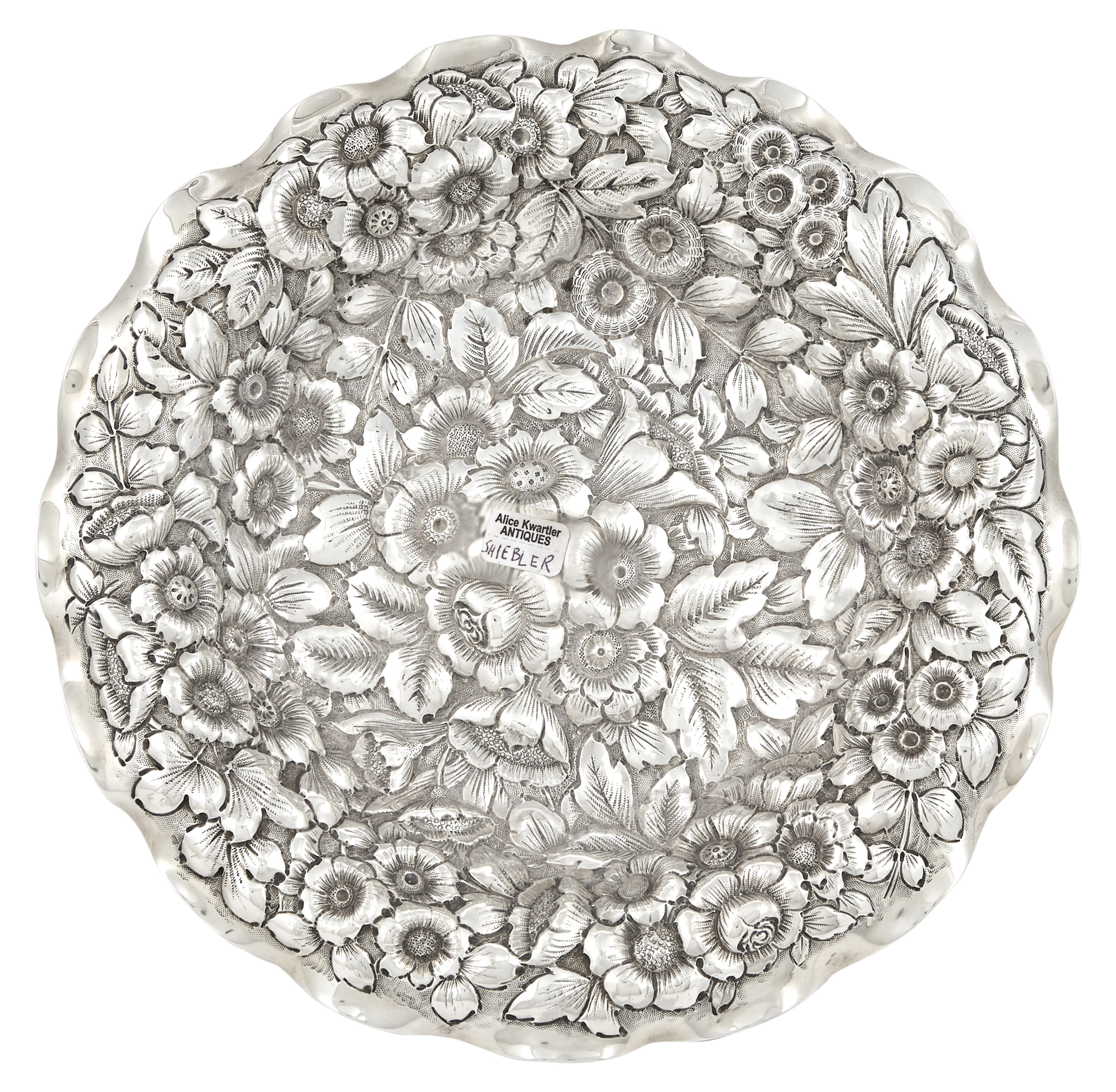 Lot image - George W. Shiebler Sterling Silver Dish