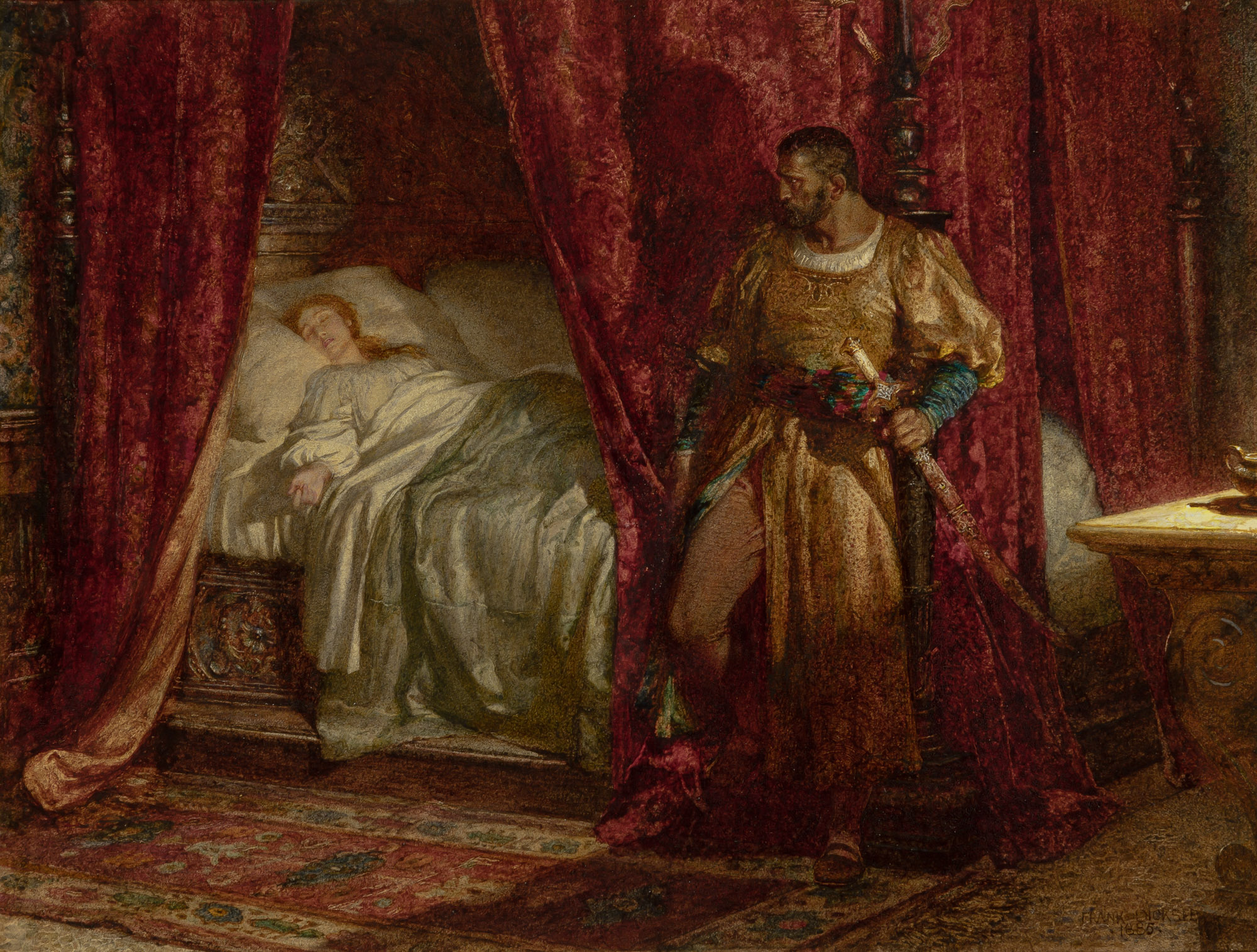 Lot image - Sir Francis (Frank) Bernard Dicksee, P. R. A.