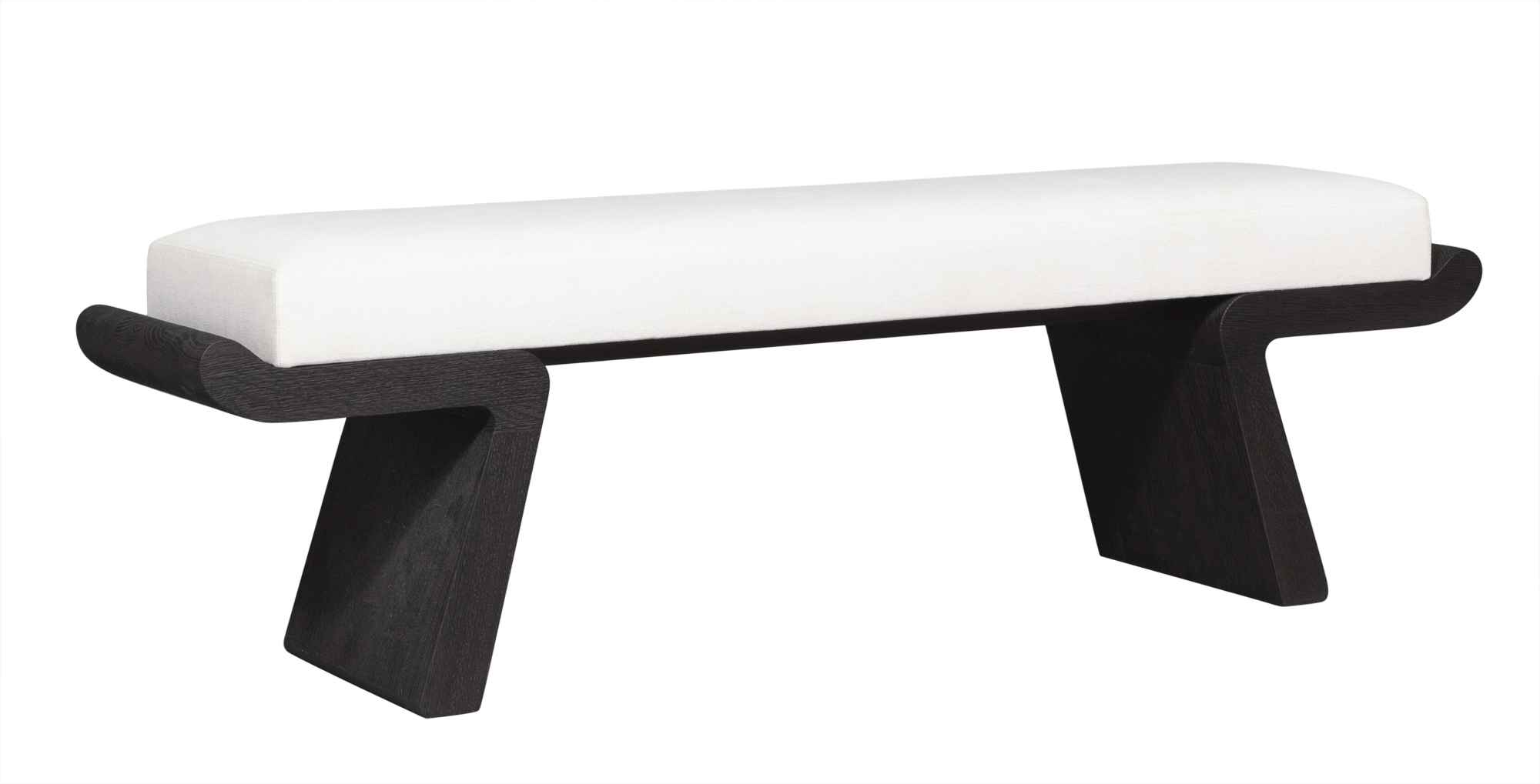 Lot image - Christian Liaigre Upholstered Oak Calme