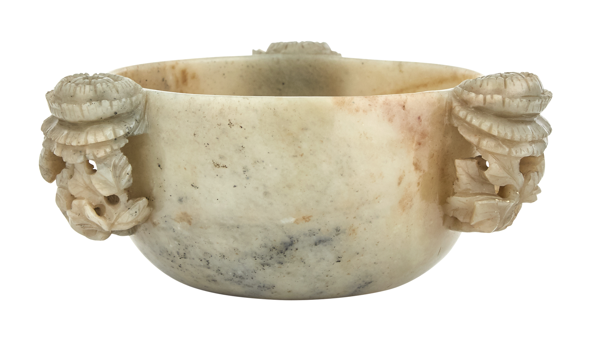 Lot image - A Large Chinese Mughal-Style Jade Bowl