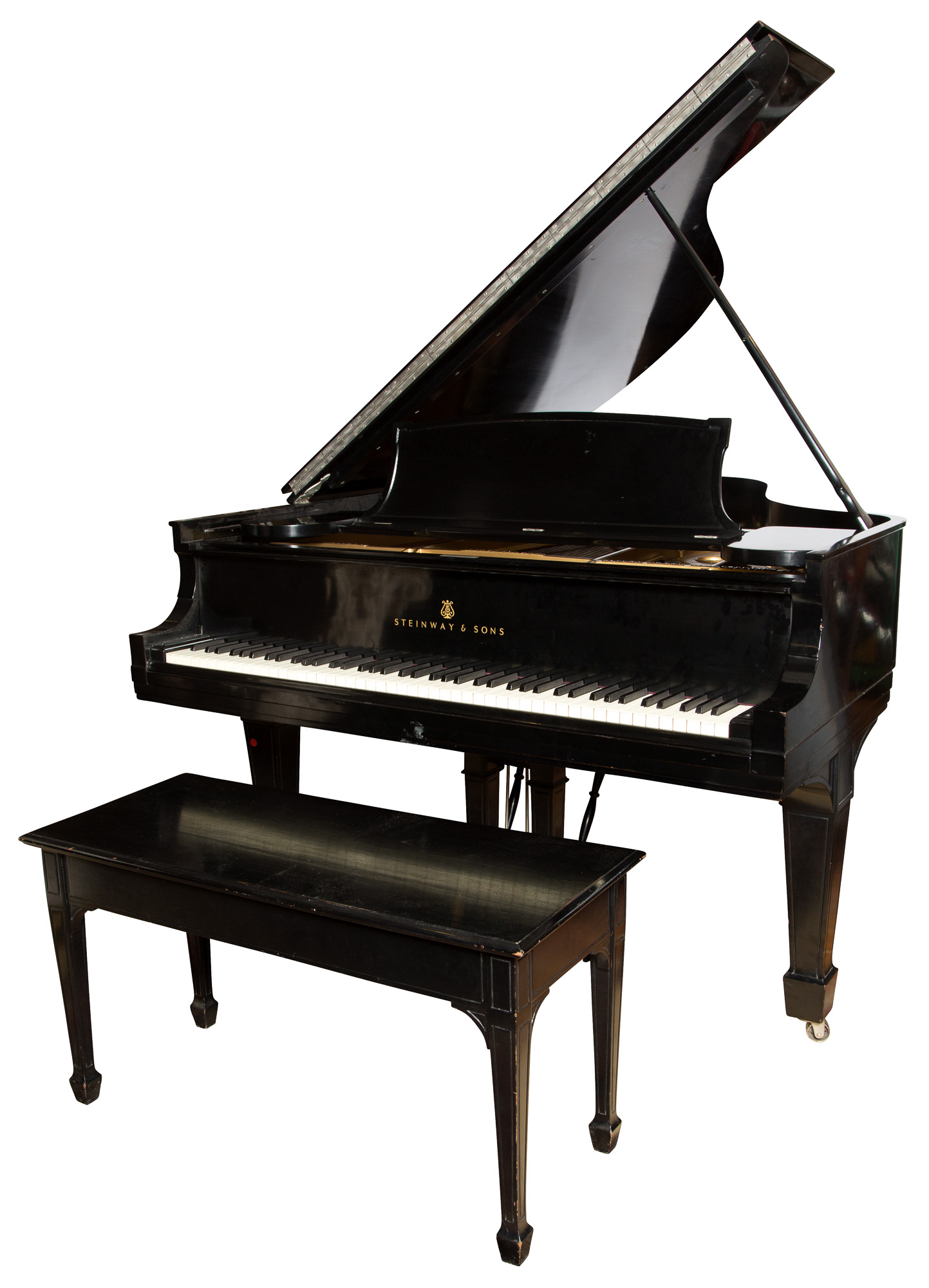 Lot image - Steinway Ebonized Model M Piano