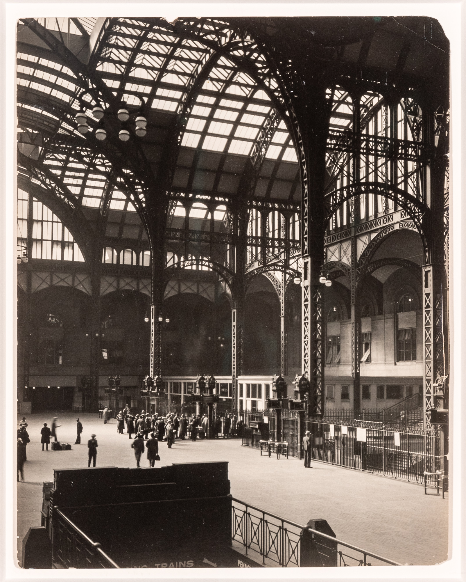 Lot image - ABBOTT, BERENICE (1898-1991)  Pennsylvania Station [Interior],