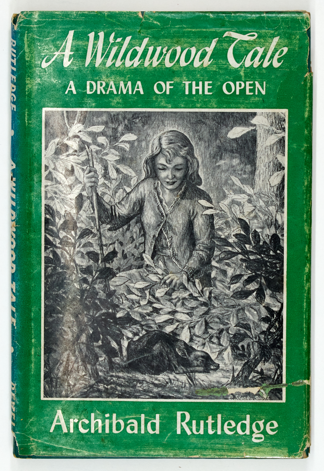 Lot image - [AMERICA-HUNTING]  RUTLEDGE, ARCHIBALD. A Wildwood Tale. A Drama of the Open.