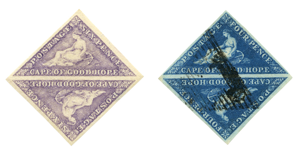 Lot image - Cape of Good Hope Stamp Group
