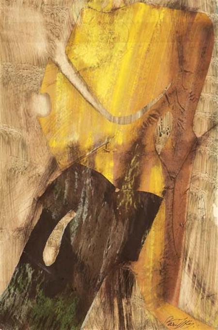 Lot image - Anna Staritsky French, 1908-1981 Abstraction, circa 1958-68