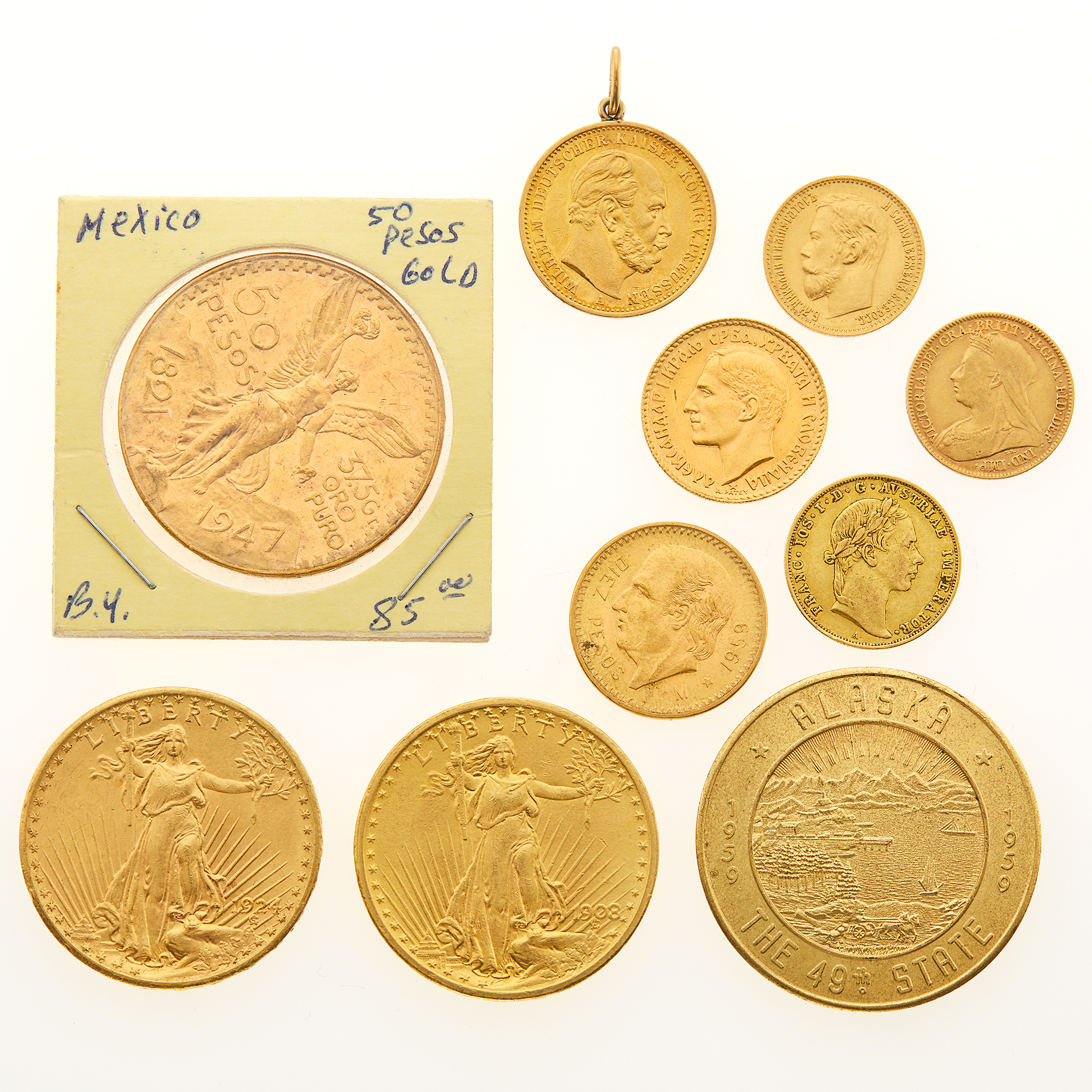 Lot image - Worldwide Gold Coin Group