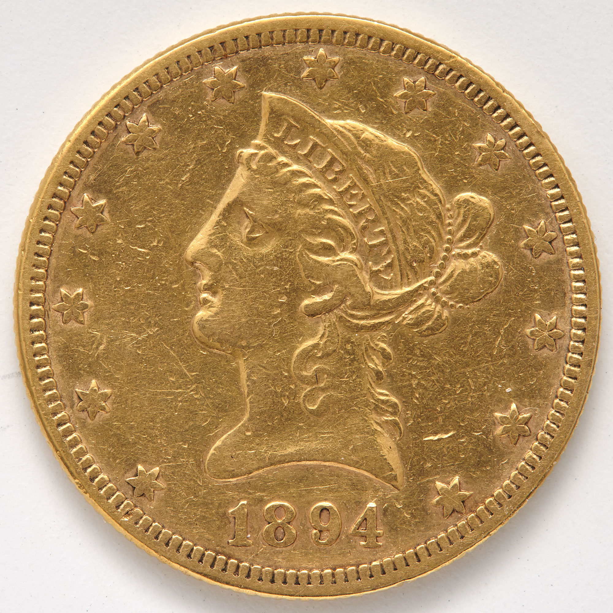 Lot image - United States 1894 $10 Liberty