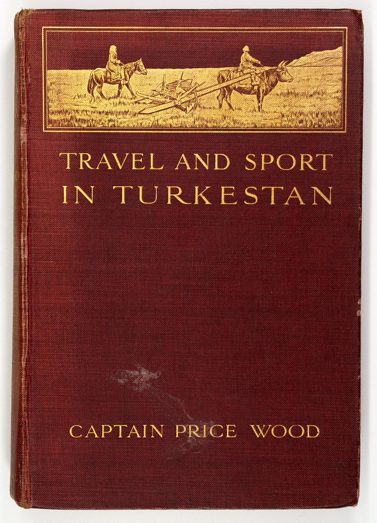 Lot image - [ASIA-HUNTING]  WOOD, J. N. PRICE  Travel & Sport in Turkestan.
