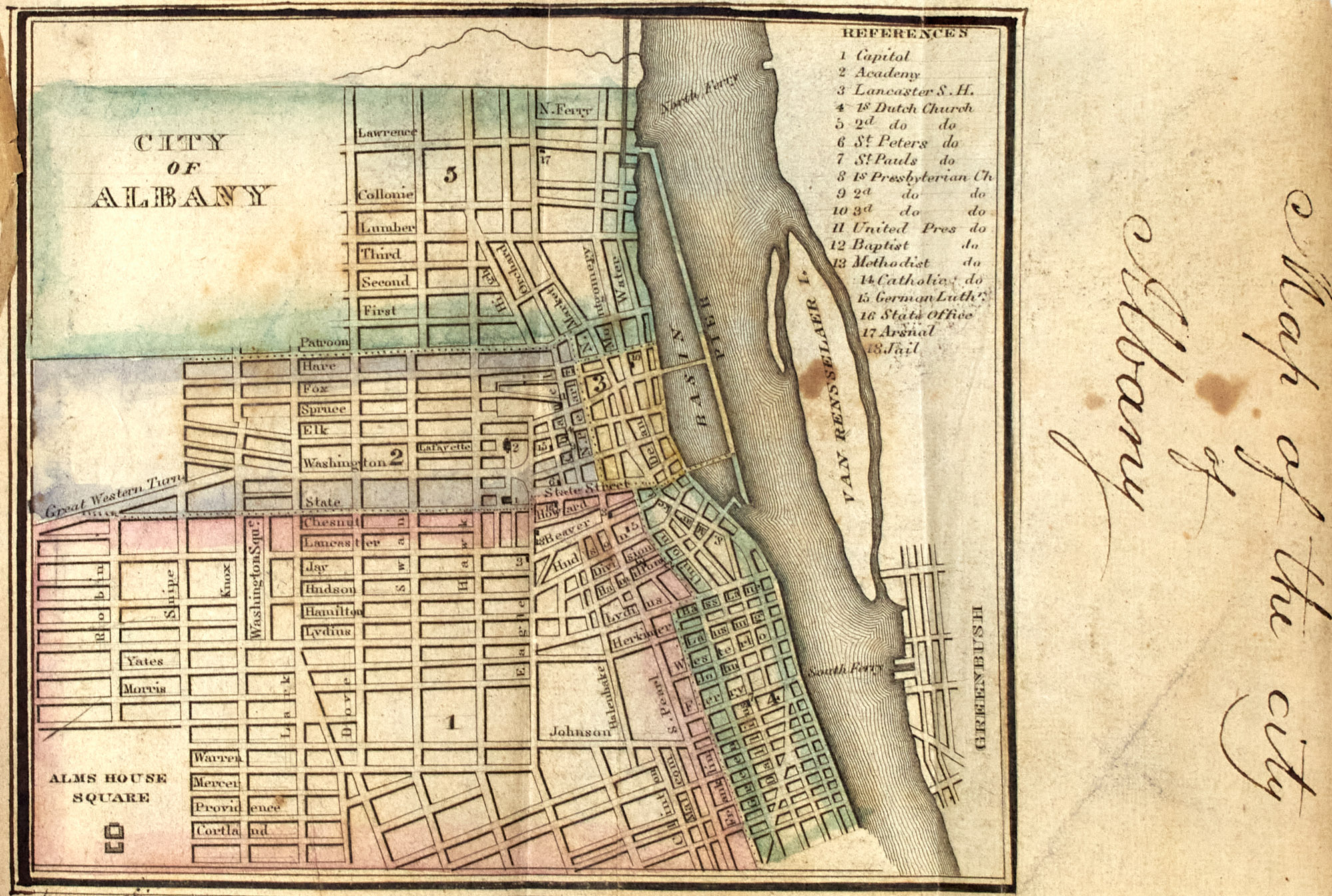 Lot image - [NEW YORK-VAN BUREN, JOHN] The Constitutions of the United States and State of New-York and Articles of Confederation; Together...