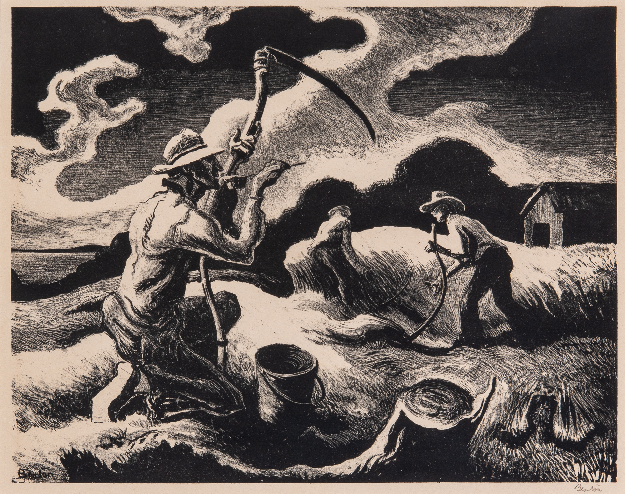Lot image - Thomas Hart Benton (1889-1975)