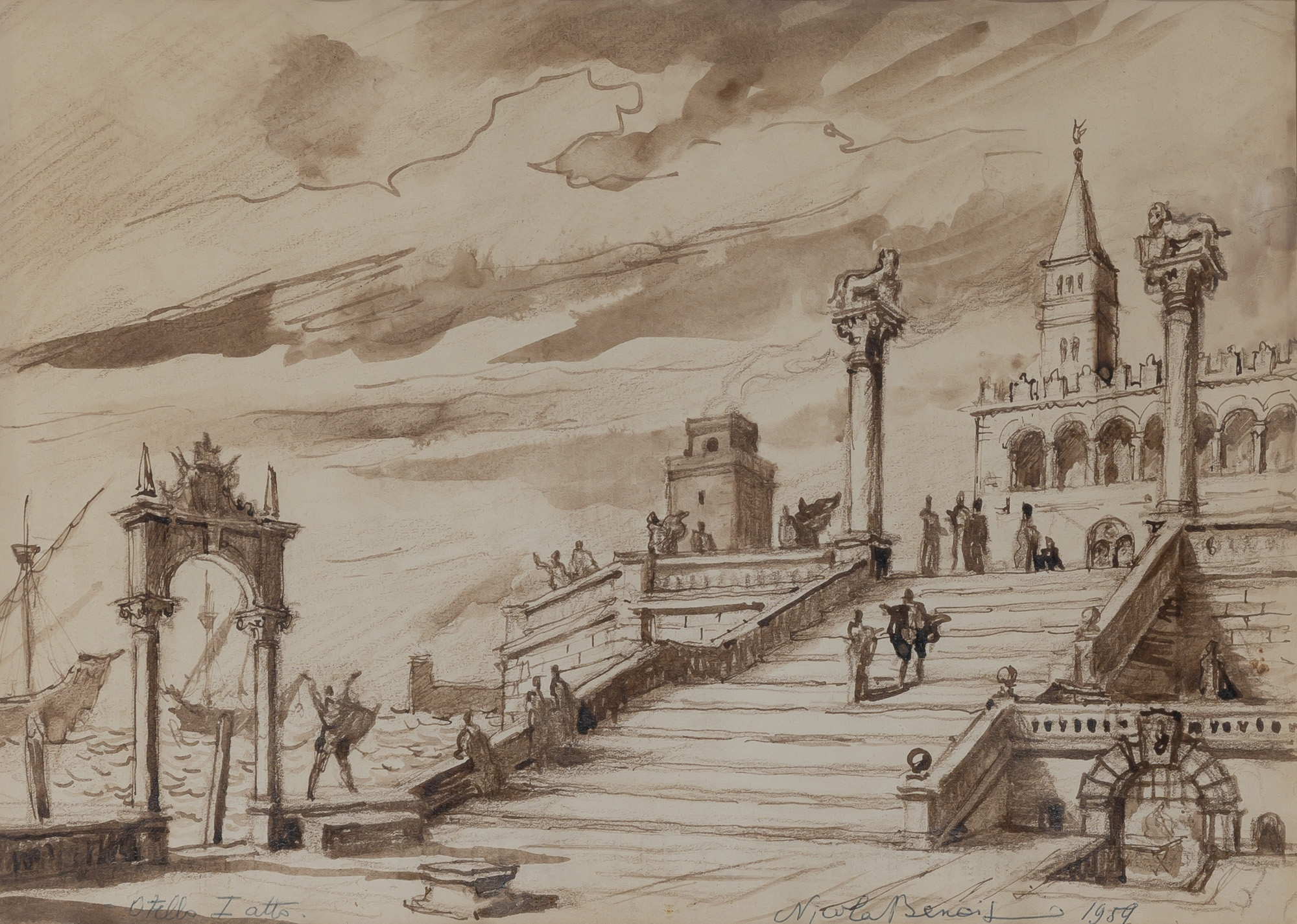 Lot image - Nikolai Alexandrovich Benois