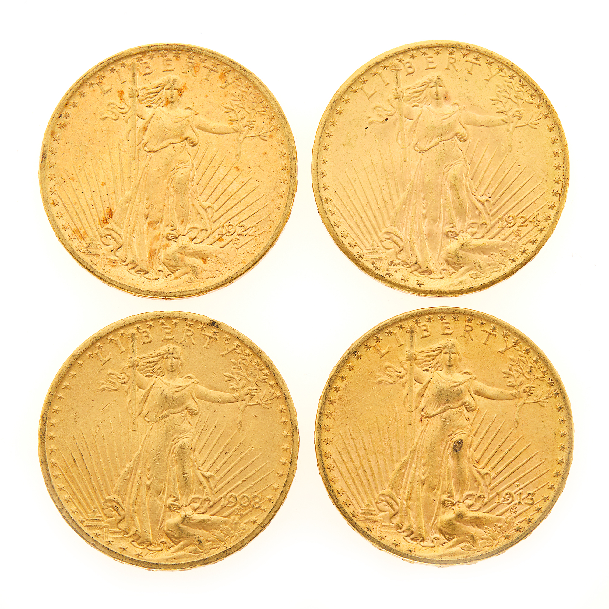 Lot image - United States $20 St. Gaudens