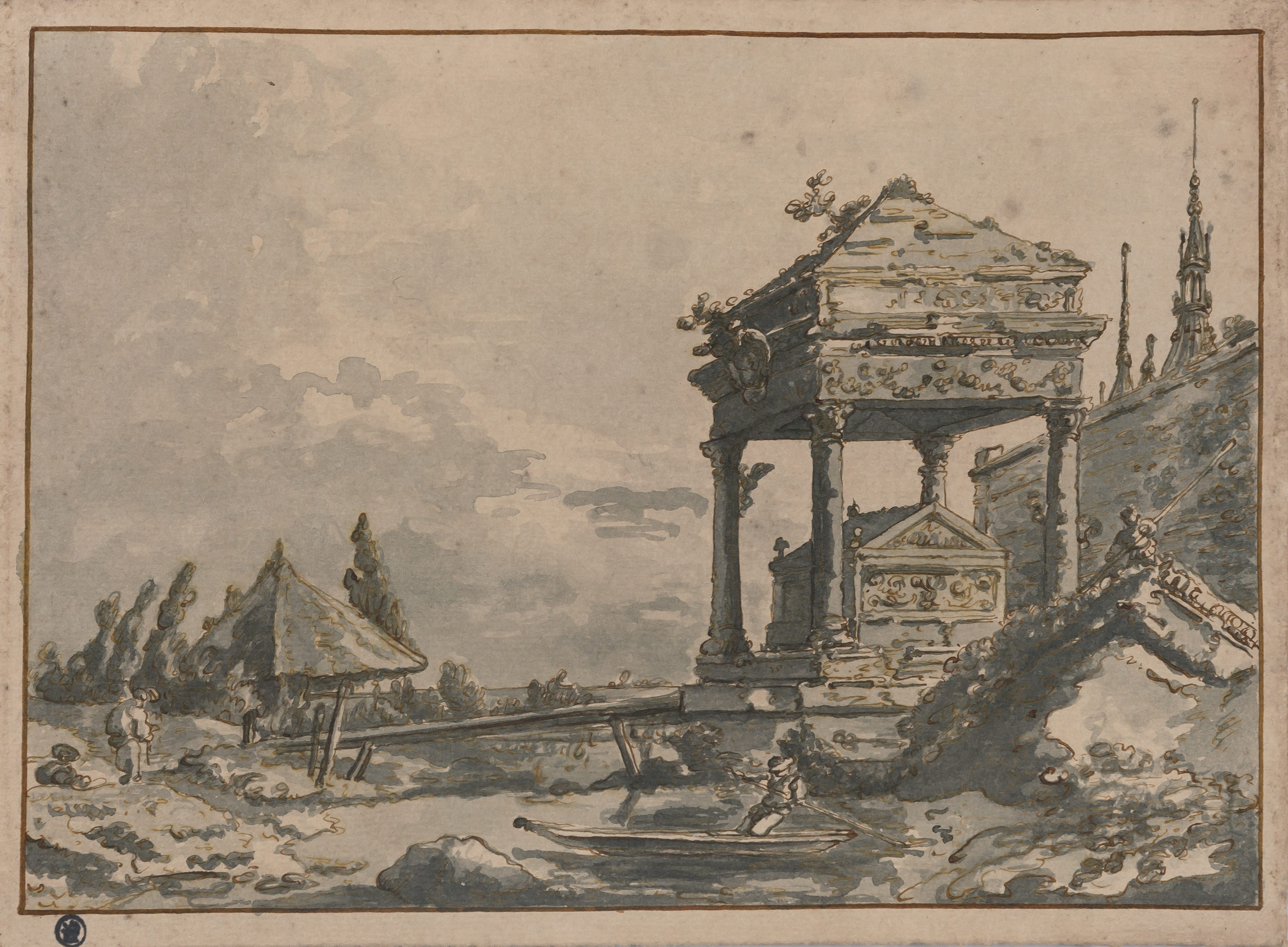 Lot image - Manner of Antonio Canal, called Canaletto