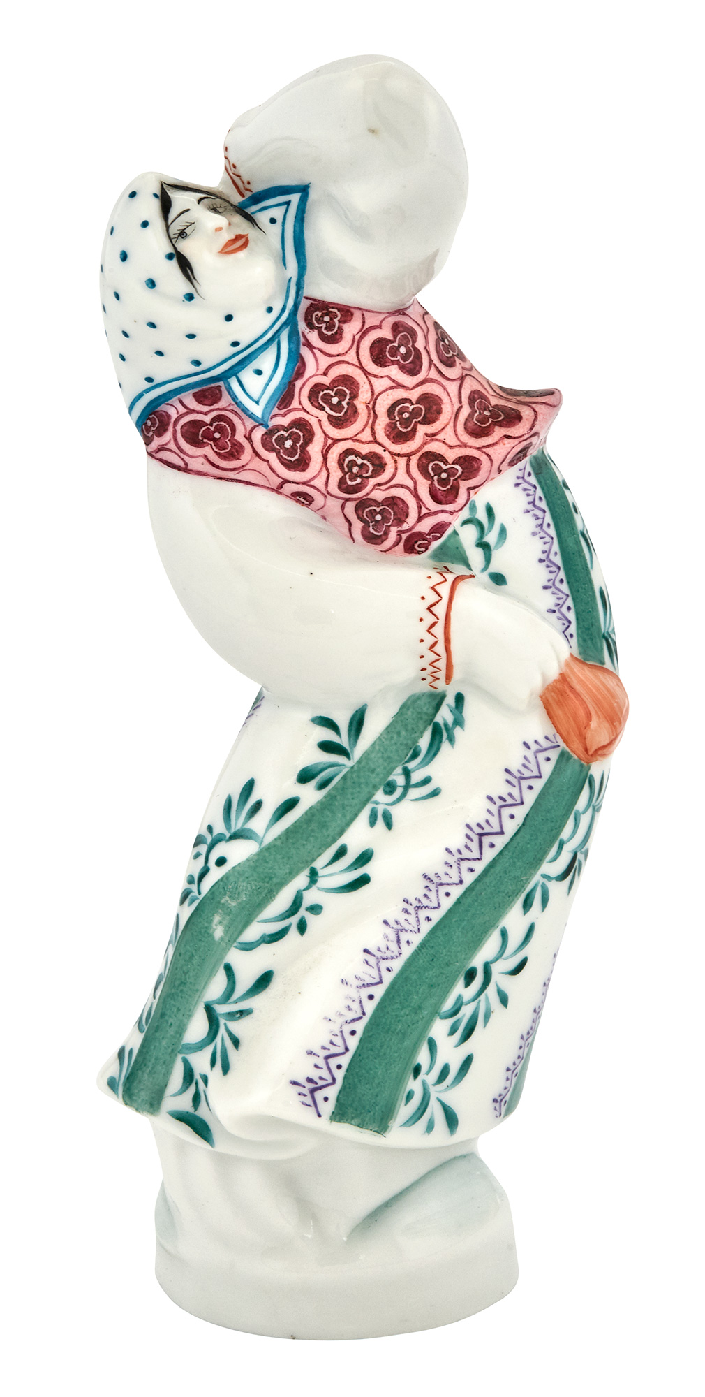 Lot image - Soviet Porcelain Figure of a Folk Dancer