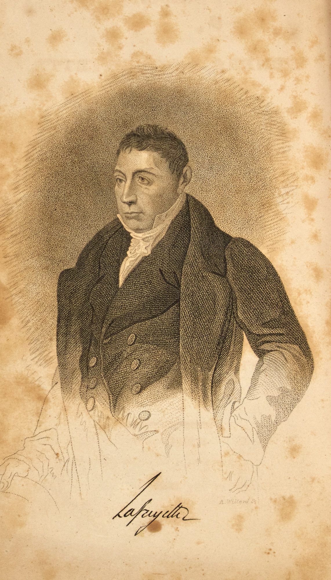 Lot image - LAFAYETTE, GILBERT DU MOTIER, MARQUIS DE Memoirs of General La Fayette, Embracing Details of his Public and Private Life, Sketc...