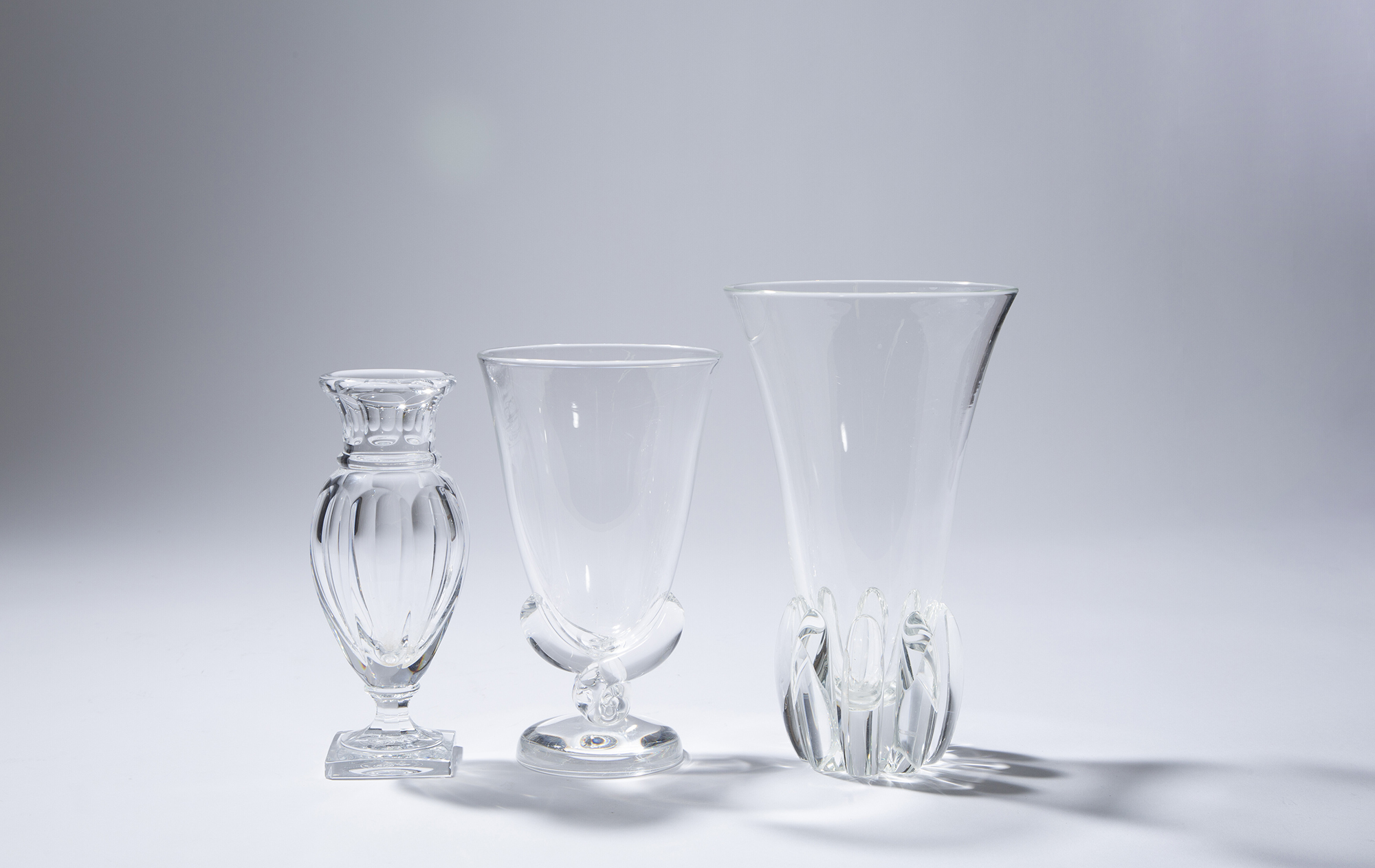 Lot image - Group of Glass Table Articles