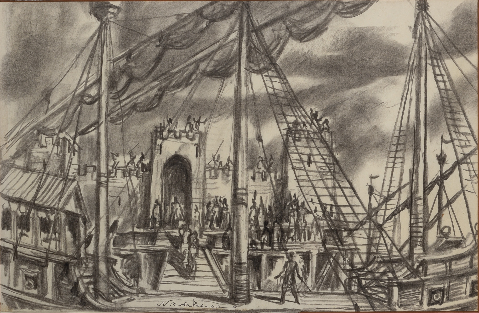 Lot image - Nikolai Alexandrovich Benois