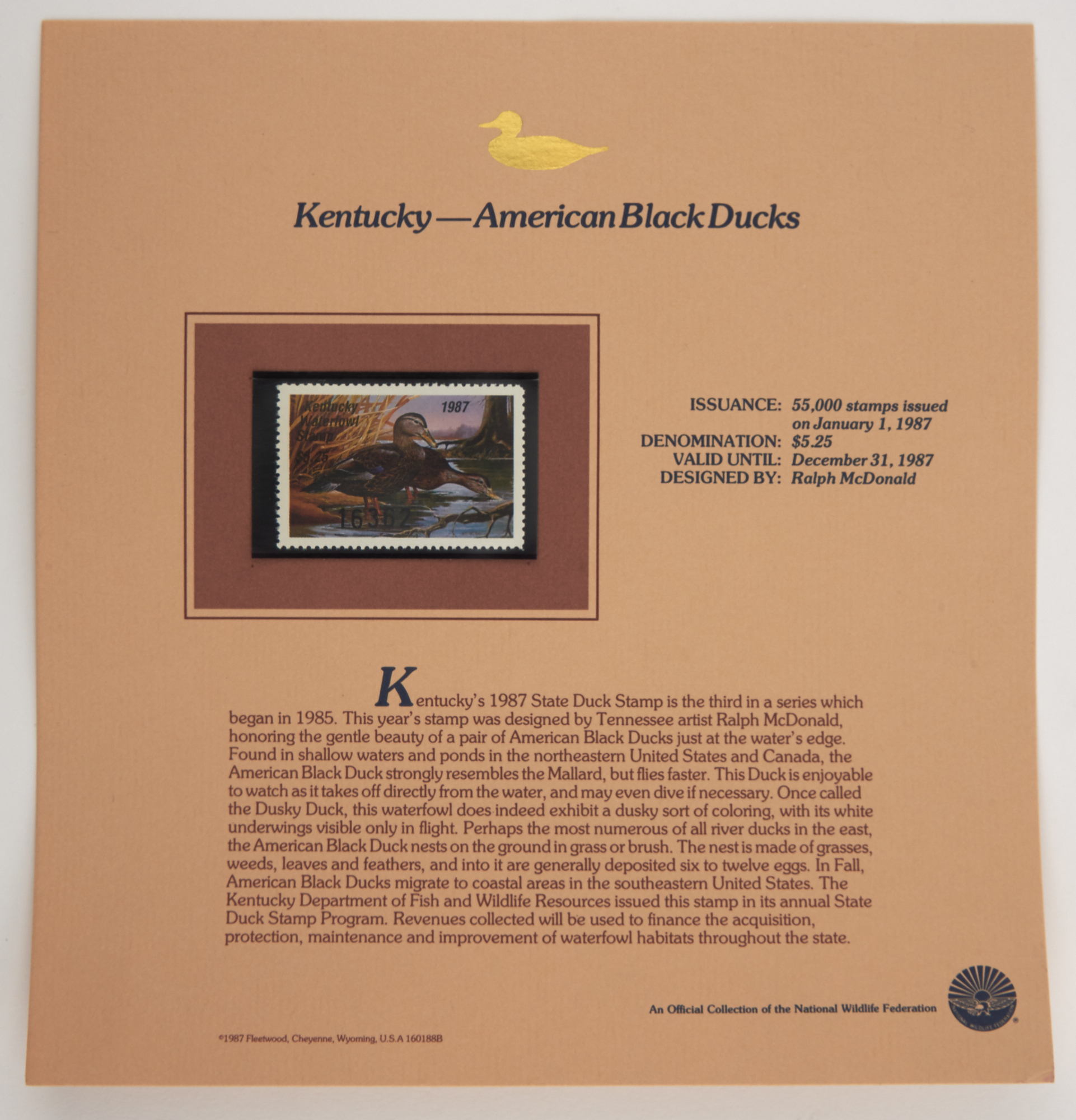 Lot image - Hunting Permit Stamps