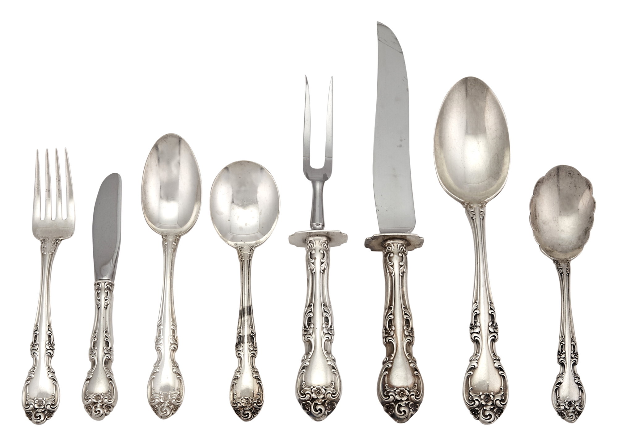 Lot image - Gorham Sterling Silver Melrose