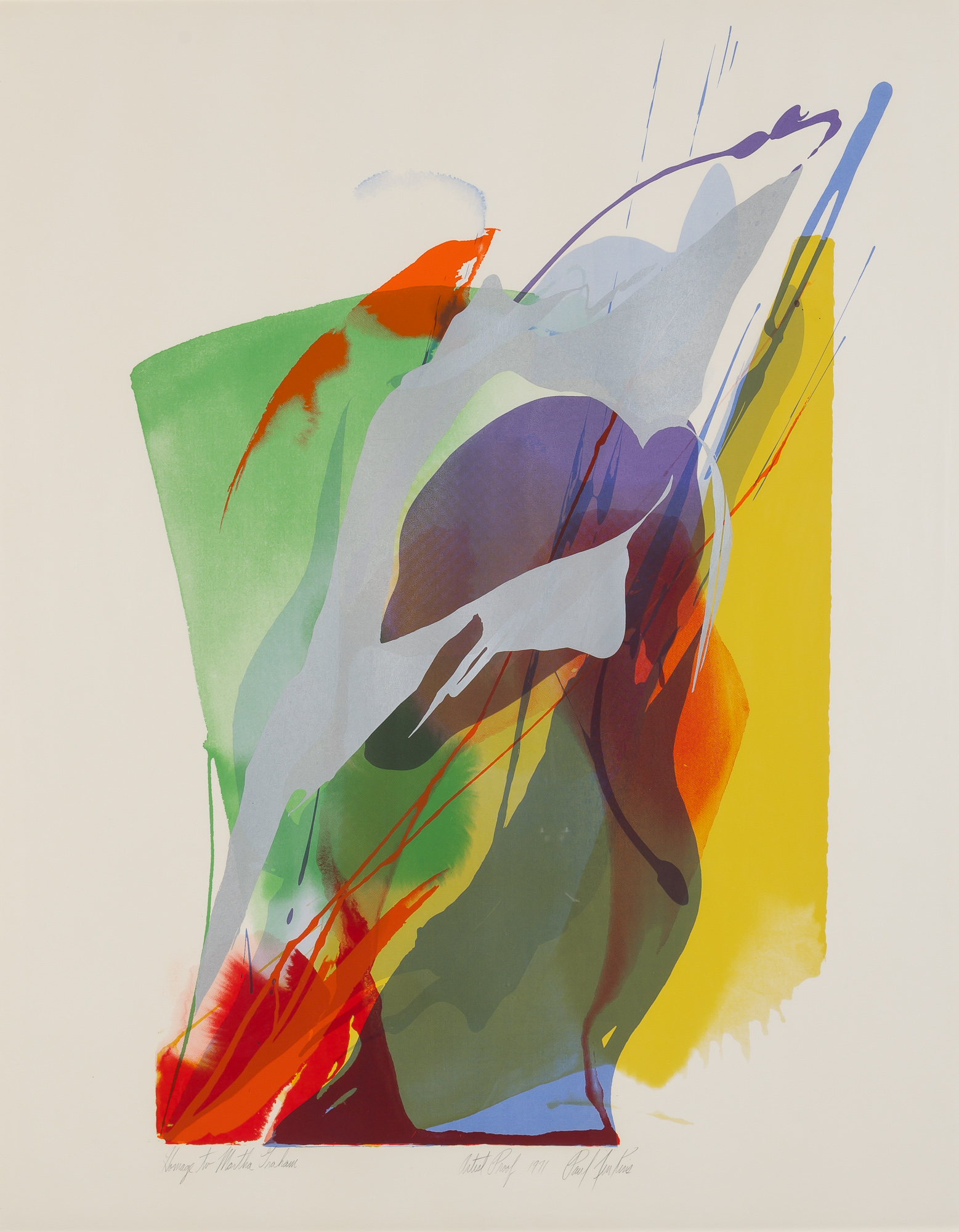 Lot image - Paul Jenkins (1923-2012)