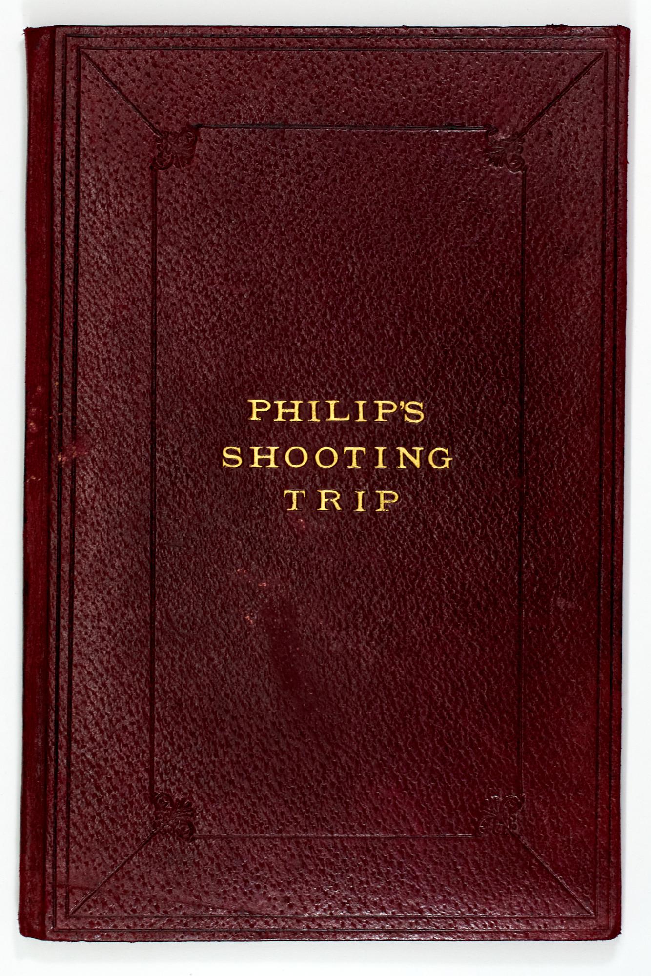 Lot image - [INDIA-HUNTING]  PINCKNEY, PHILIP H. Philips shooting Trip.