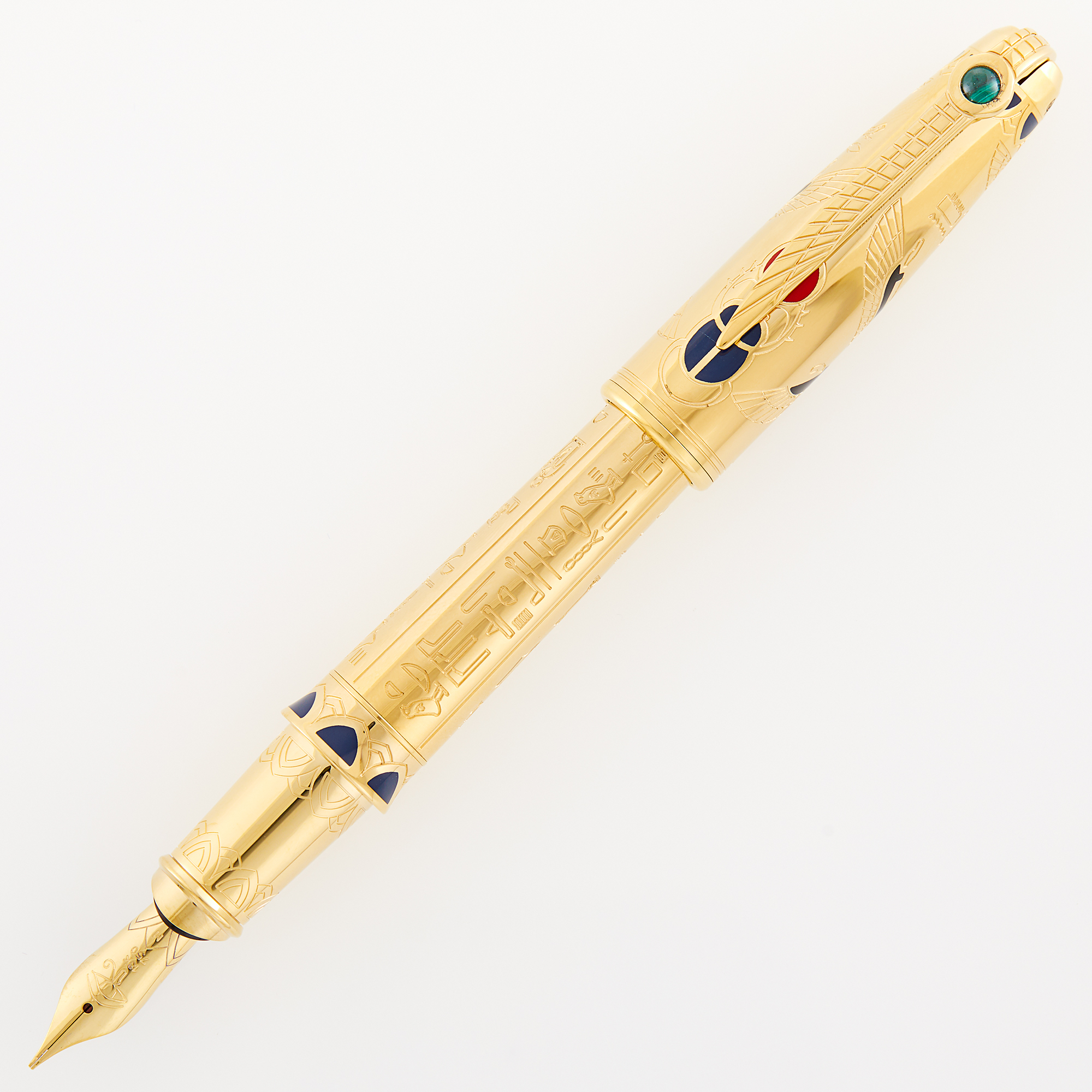 Lot image - S.T. Dupont Olympio Grande Plume Pharaoh Fountain Pen