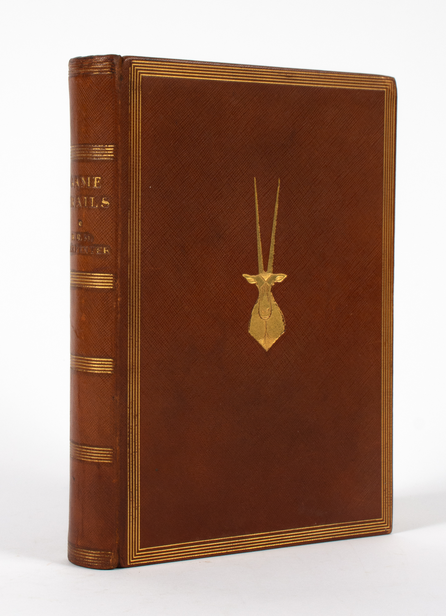 Lot image - [HUNTING]  CARPENTER, R. R. M. Two limited edition hunting memoirs by the author.