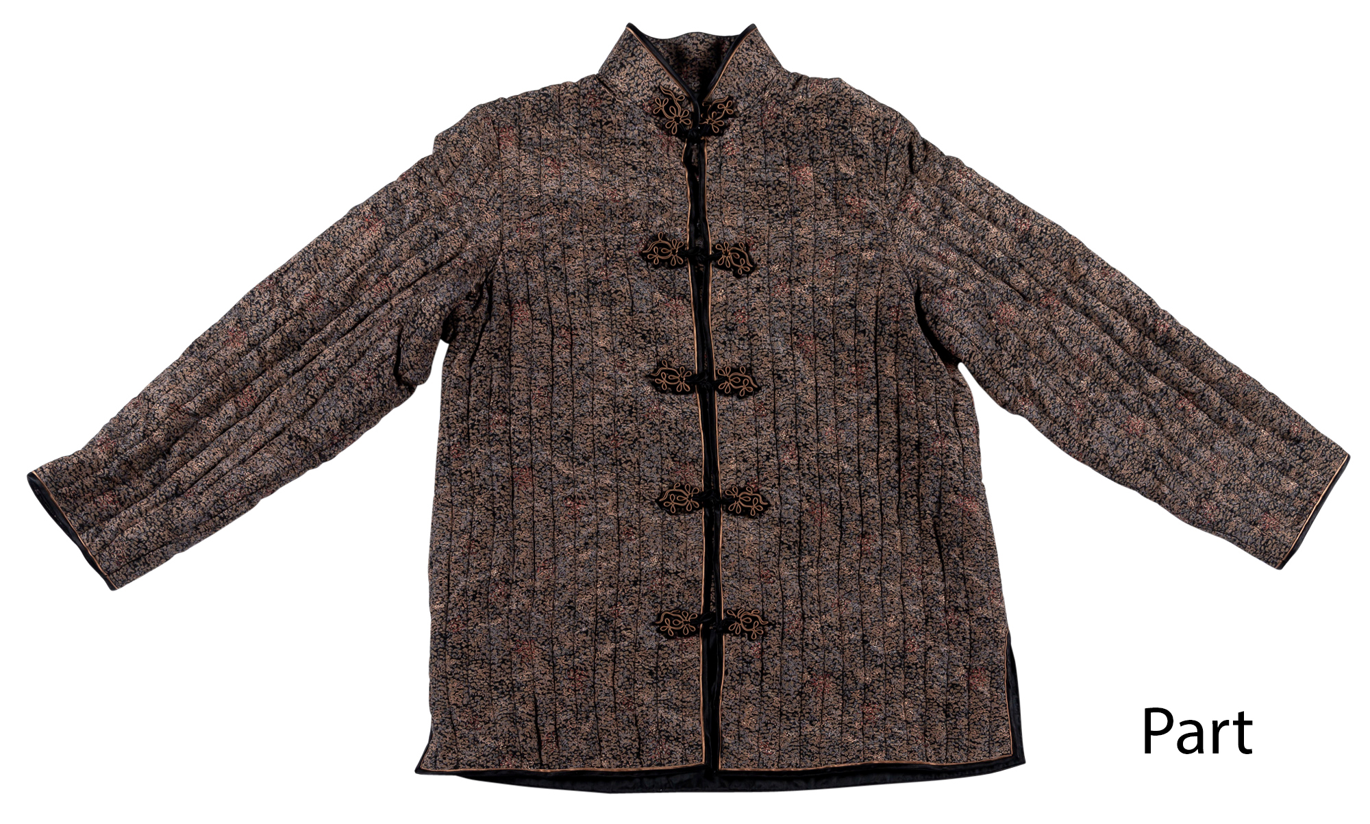 Lot image - Four Chinese Silk Qipaos and a Silk Jacket