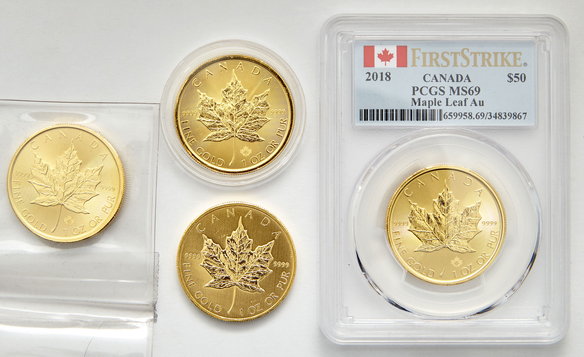 Lot image - Canada $50 Maple