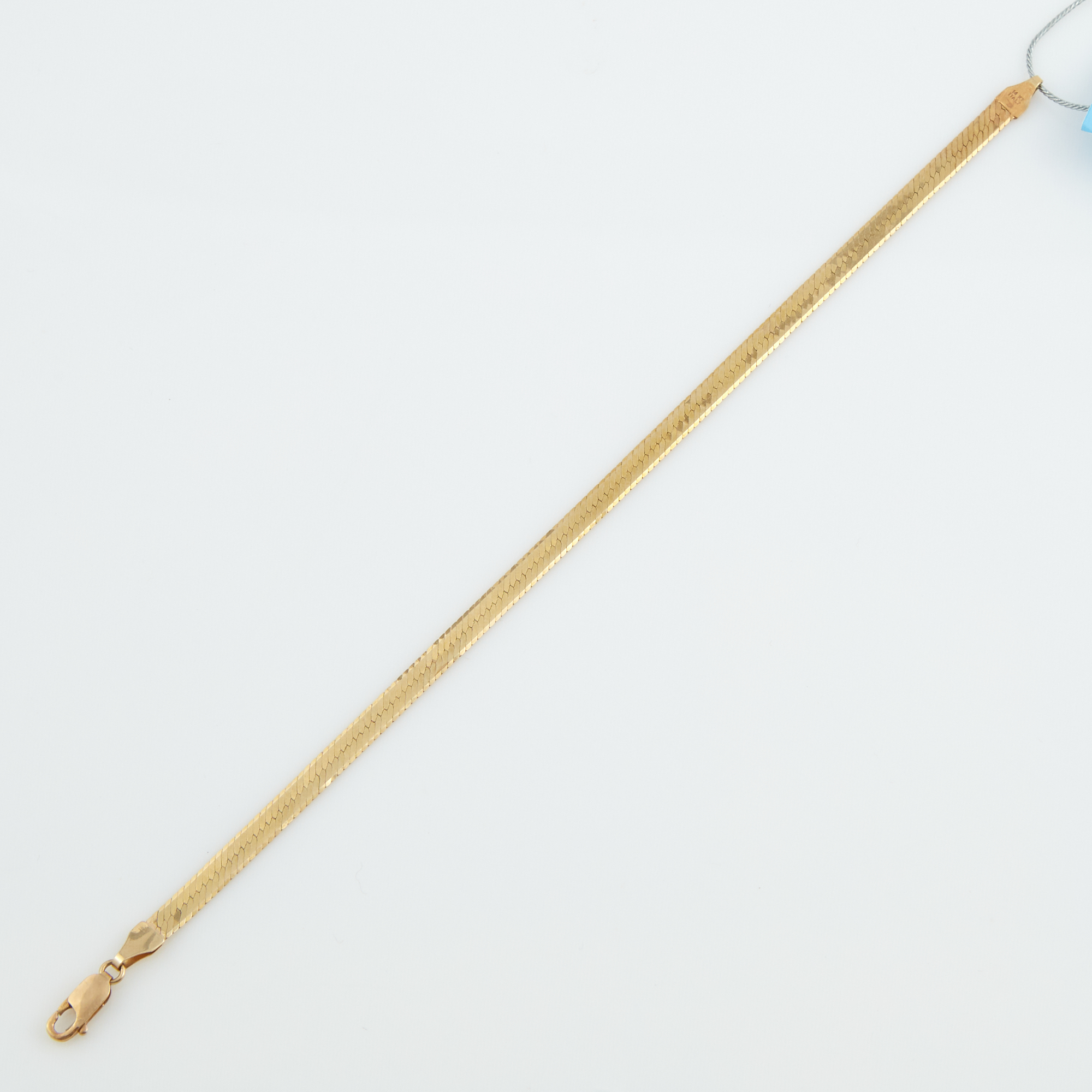 Lot image - Gold Flexible Bracelet, 14K 3 dwt.