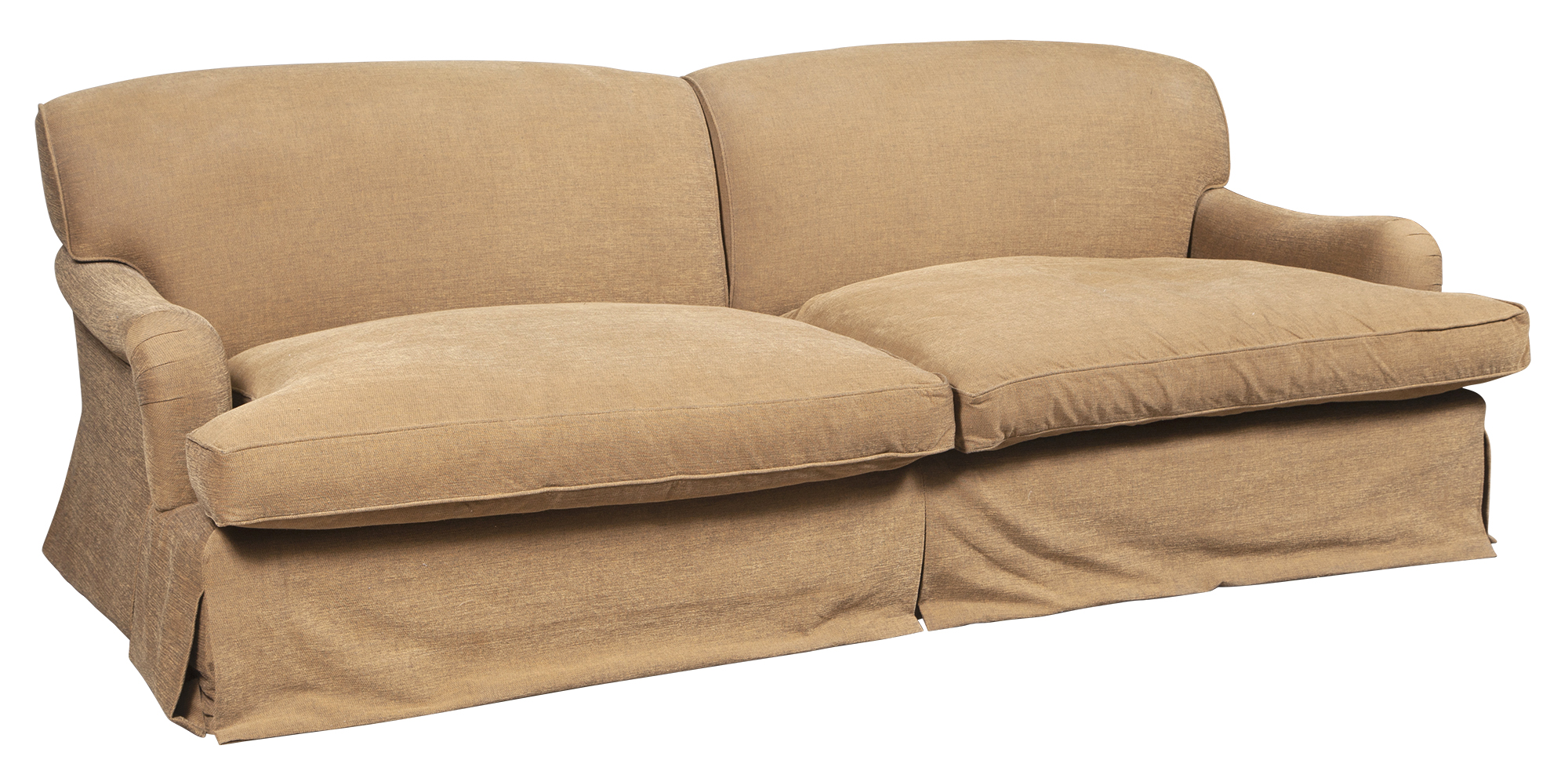 Lot image - George Smith Upholstered Sofa